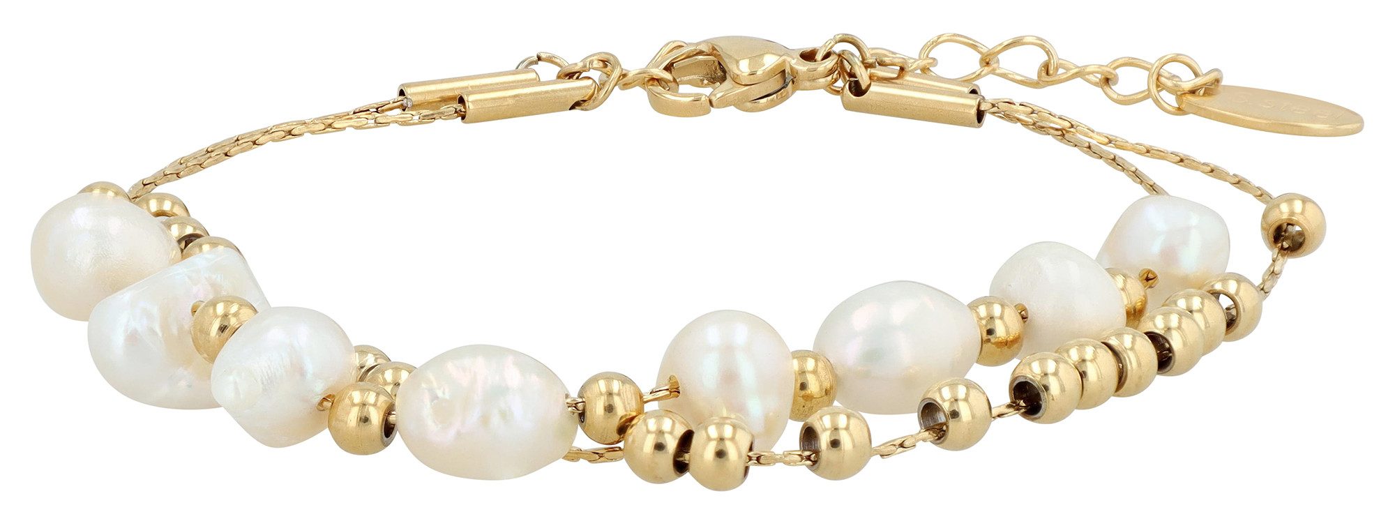 AKZENT Fußkette 5030679 Edelstahlarmband mit Süsswasserperlen günstig online kaufen