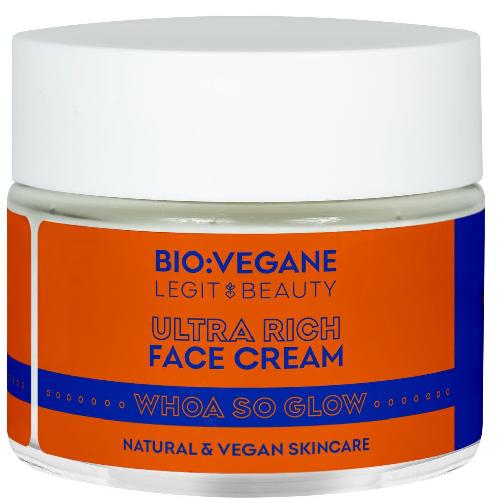 Bio Végane Feuchtigkeitscreme BIO:VEGANE Ultra Rich Face Cream, 50 ml
