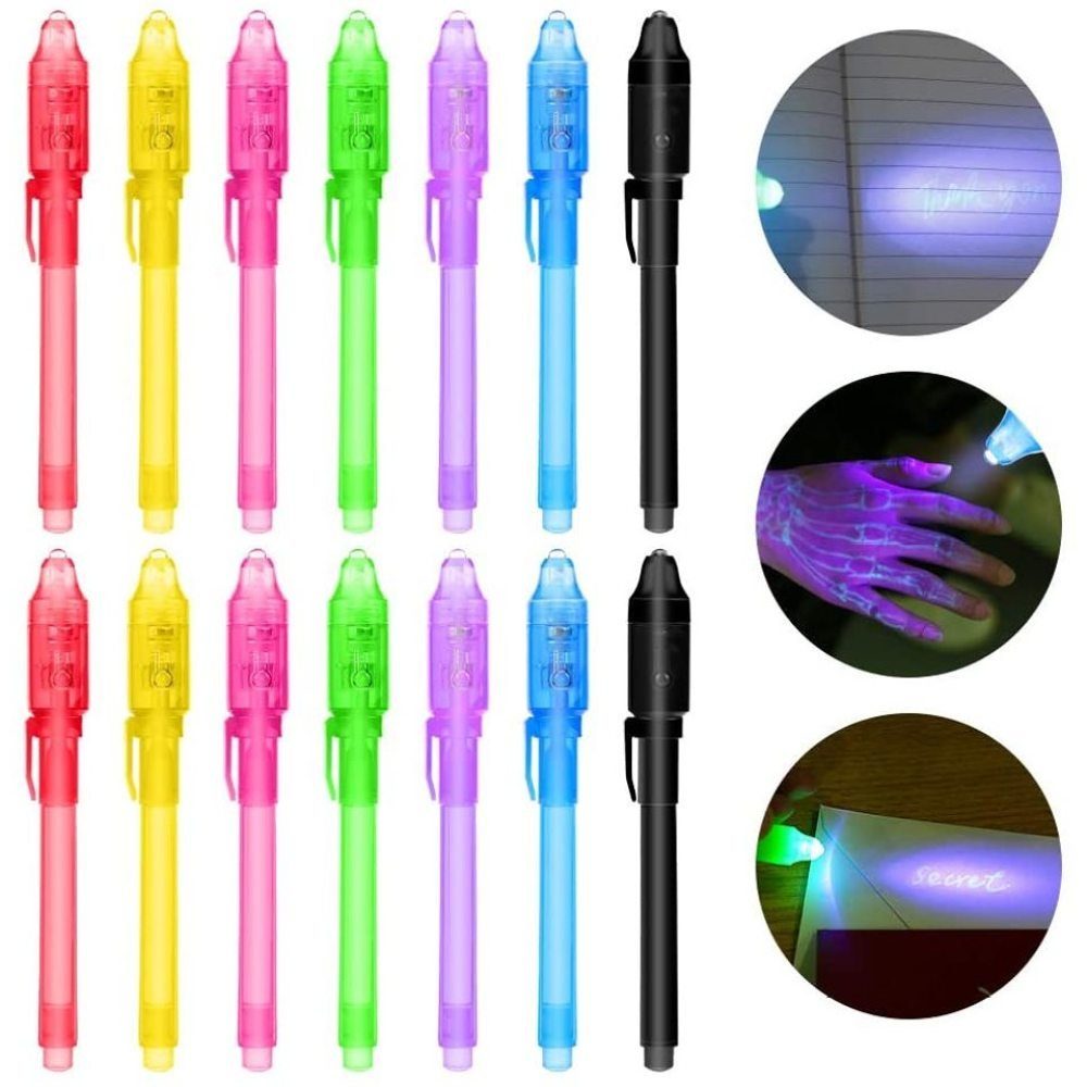 Geheimstift GelldG UV-Stift mit UV Aquarellstifte Licht