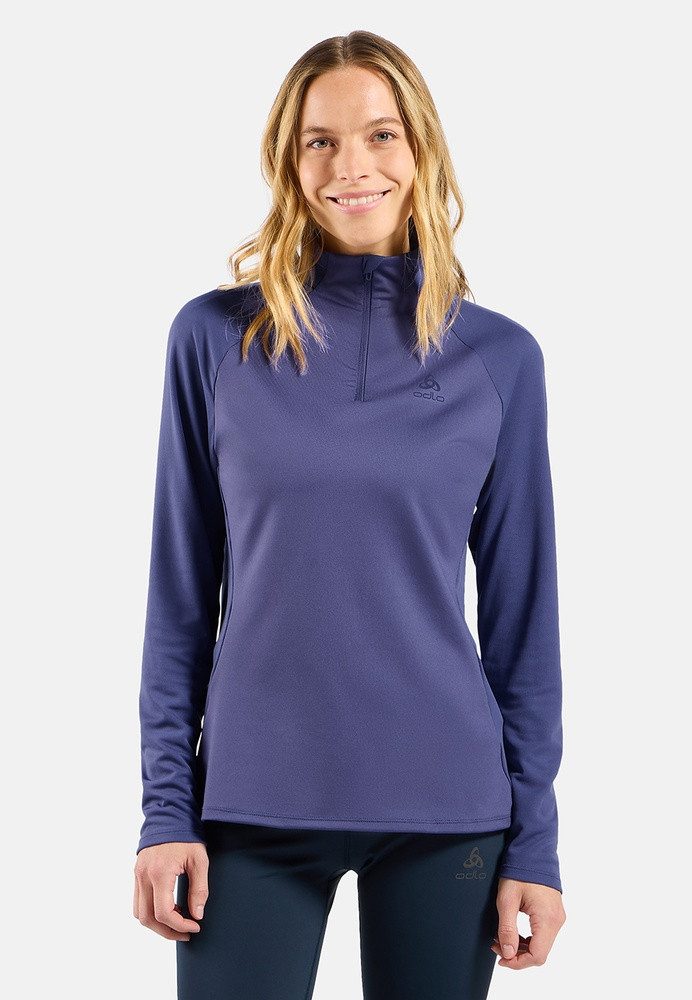 Odlo T-Shirt Midlayer 1/2 Zip Essential Ceramiwarm