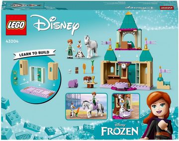 LEGO® Konstruktionsspielsteine Annas und Olafs Spielspaß im Schloss (43204), LEGO® Disney Princess, (108 St), Made in Europe