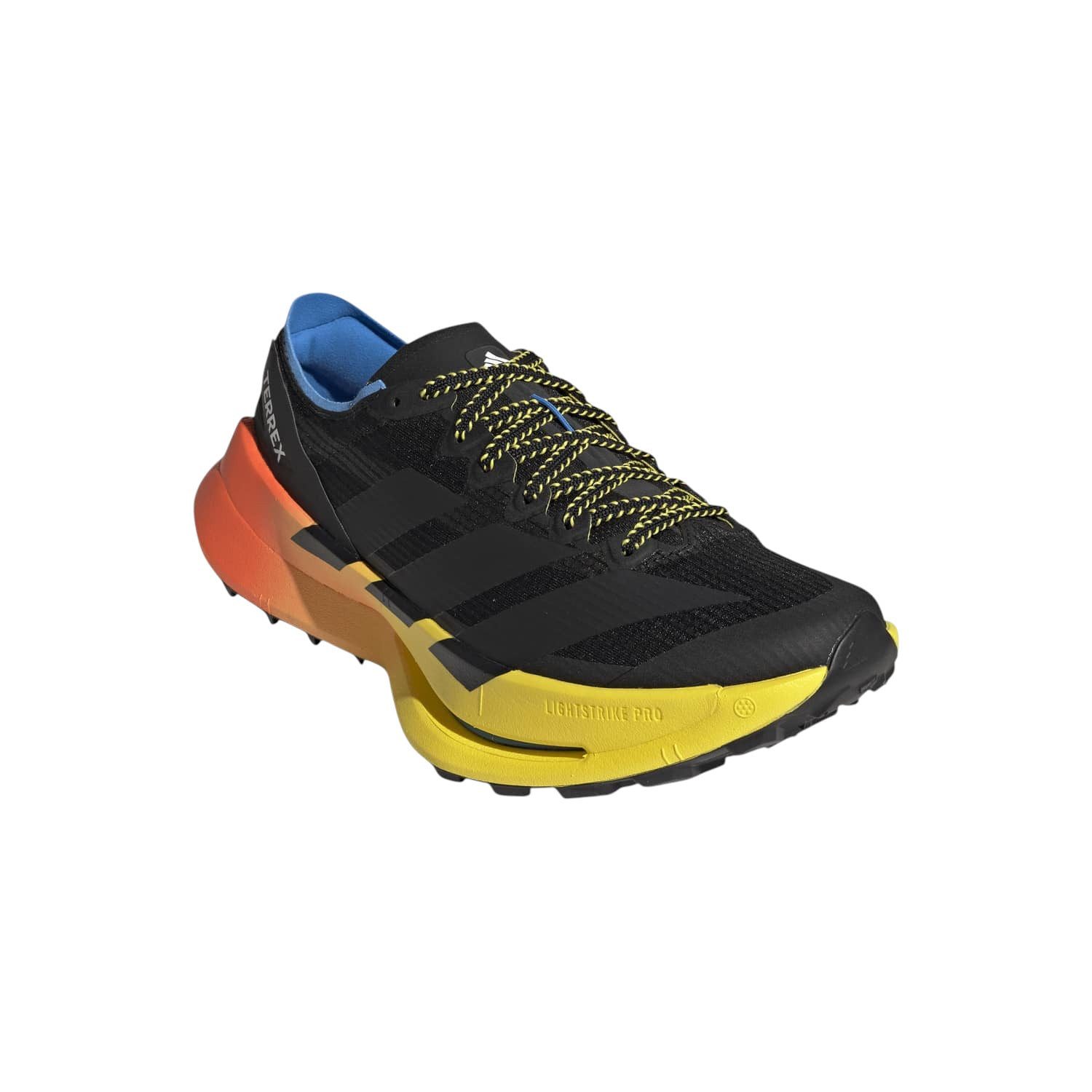 Trail-Laufschuhe Terrex Agravic Speed Ultra 2 schwarz/rot/gelb Herren Wanderschuh