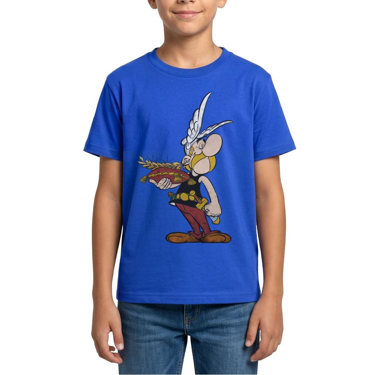 T-Shirt Asterix & Obelix Mit Trophäe Teenager T-Shirt