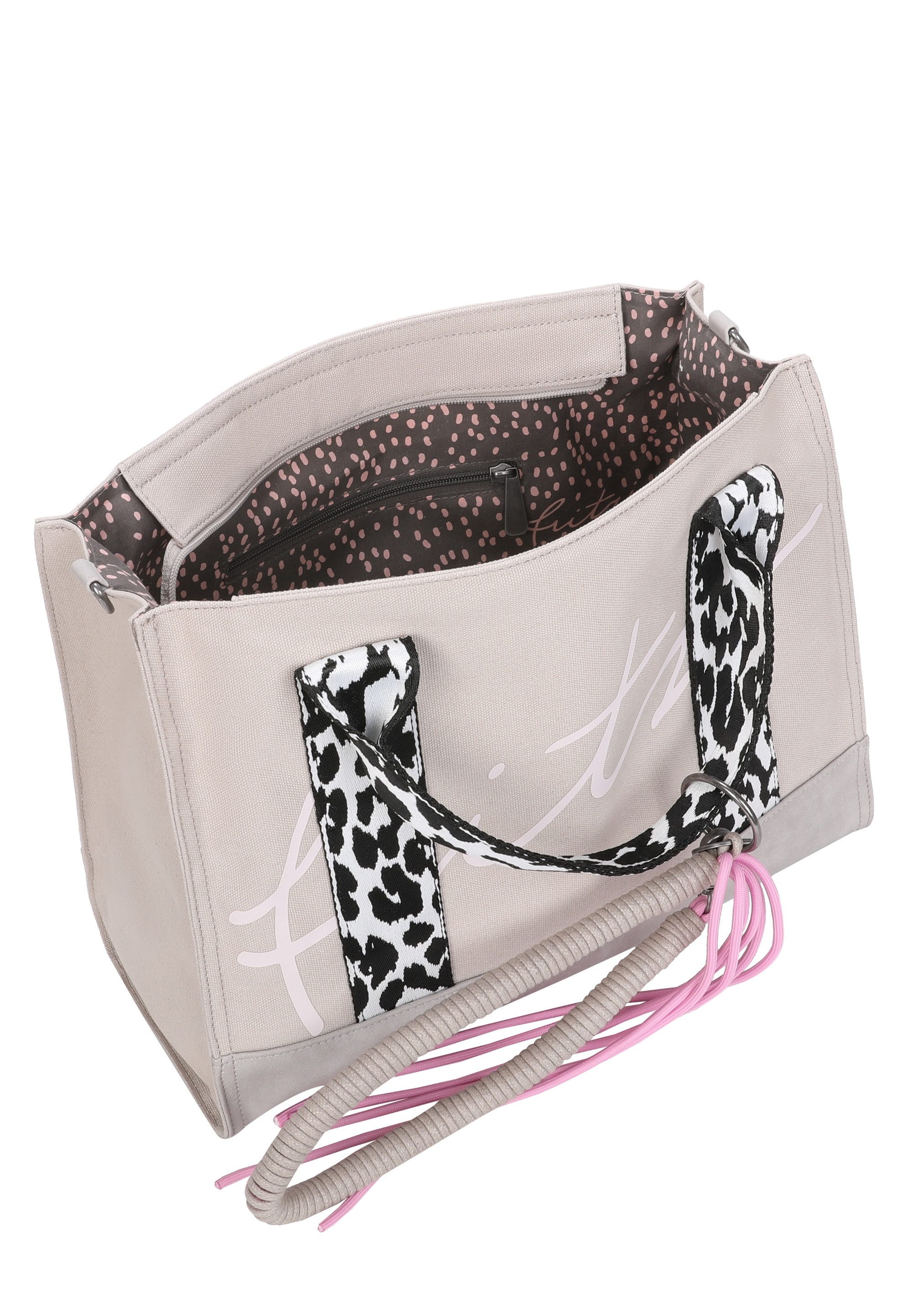 Fritzi aus Preußen Schultertasche Tote Bag Limited Summer Leo Sand, mit abnehmbarer Kordel