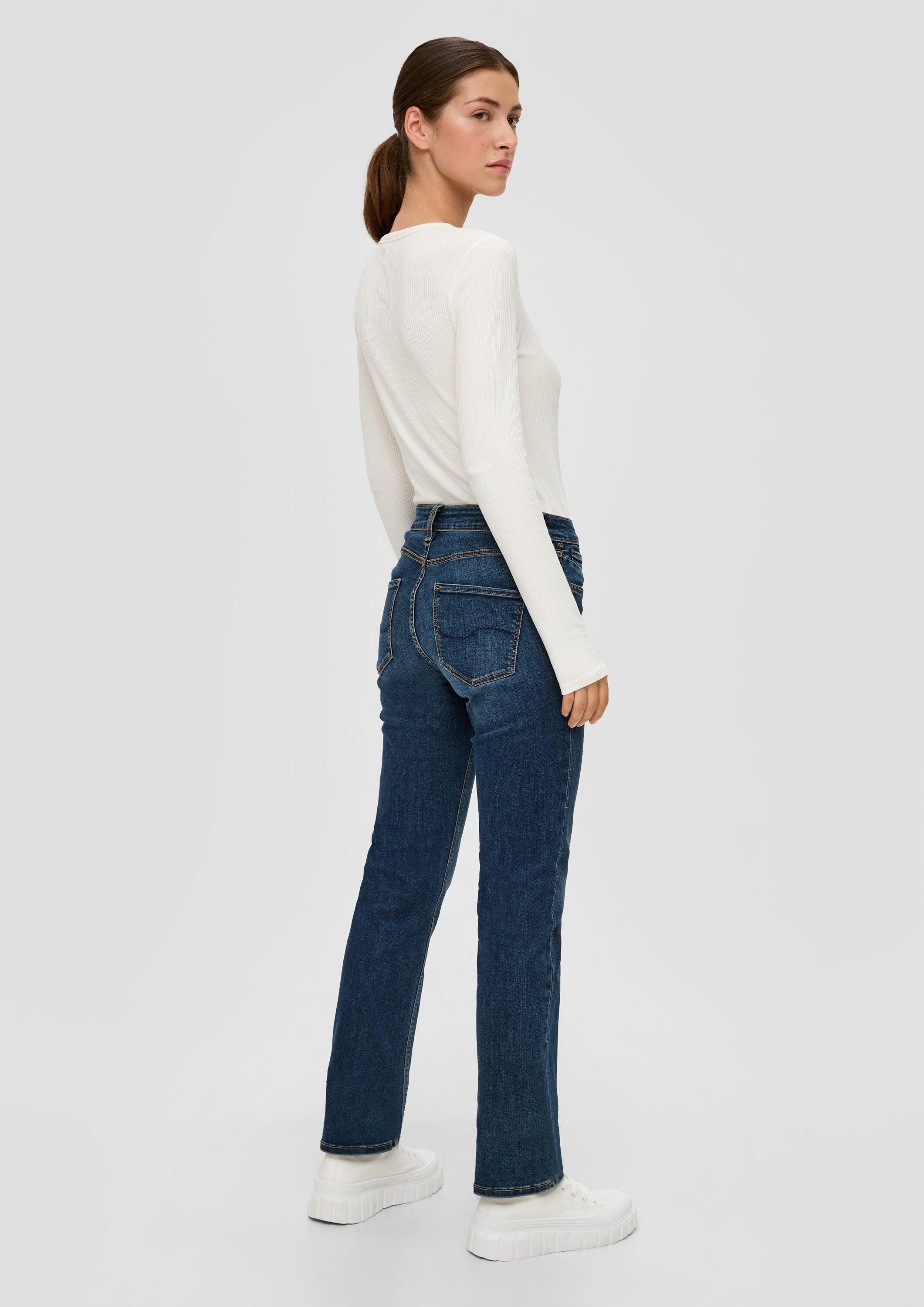 QS Regular-fit-Jeans Jeans-Hose CATIE Jeans Catie / Slim Fit / Mid Rise / Straight Leg