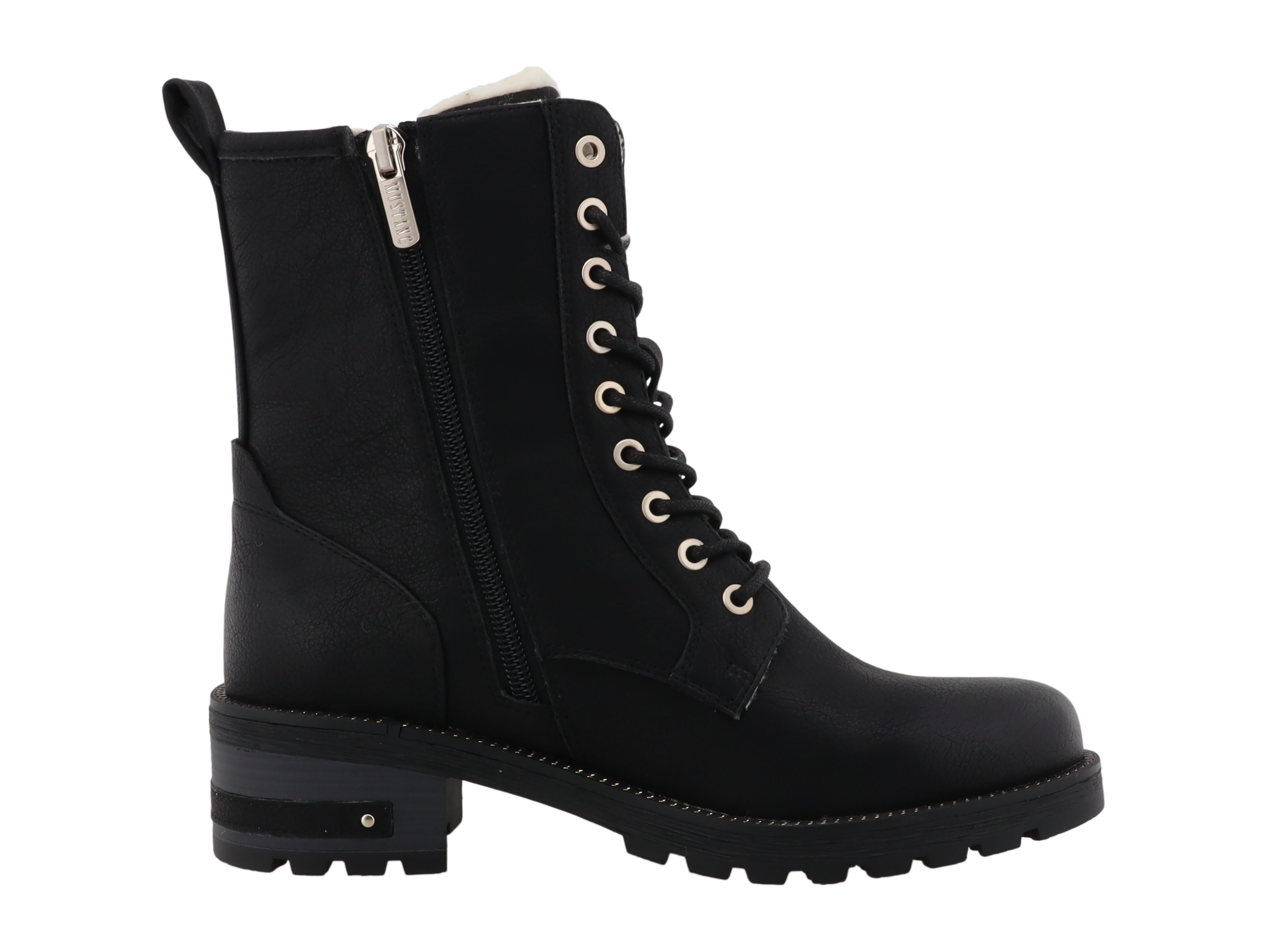 Mustang Shoes Haukea Winterstiefelette Winterboots mit praktischen Reißverschlüssen