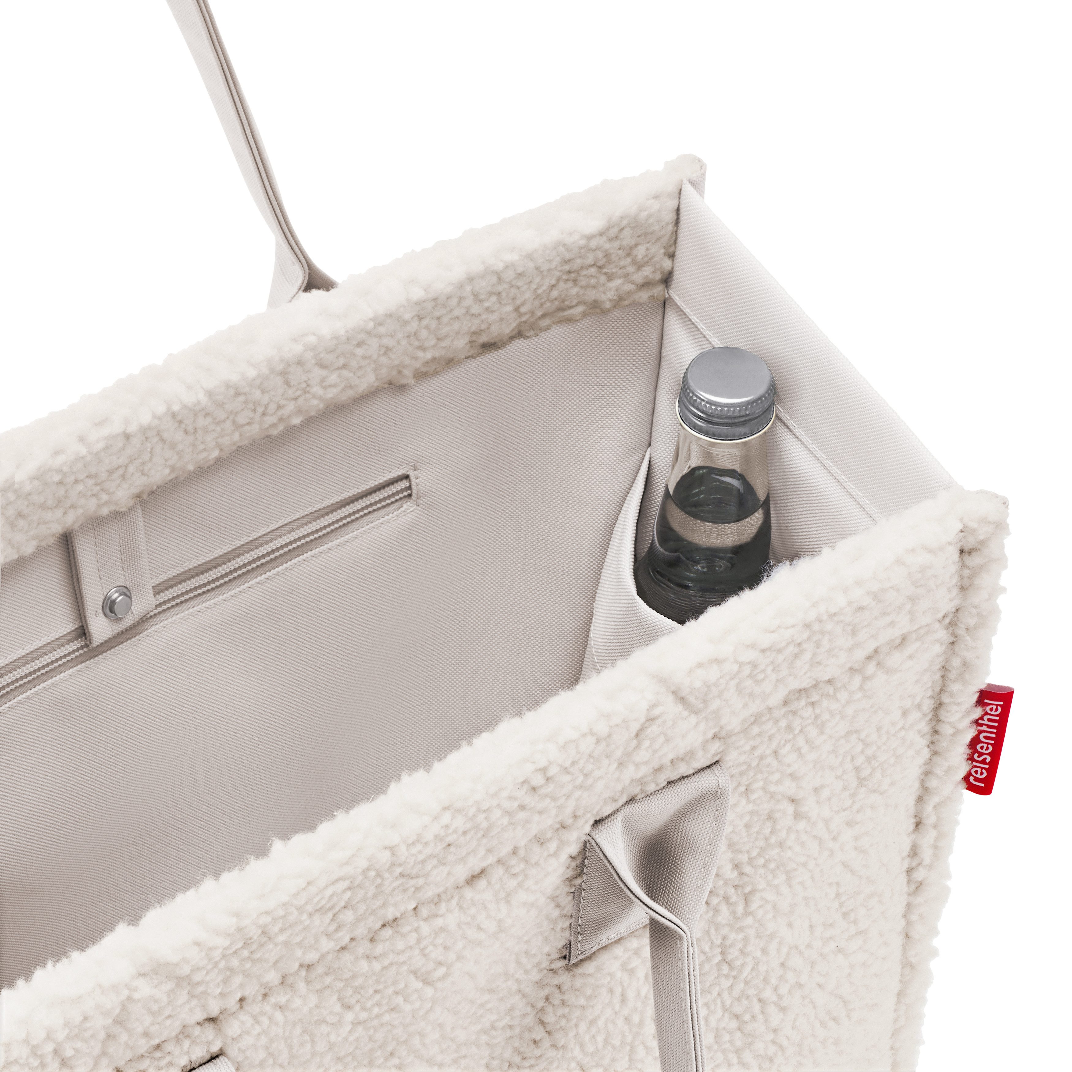 REISENTHEL® Einkaufsshopper daily shopper, 14 l, seitliches Steckfach, Innentasche Reißverschluss, Tragehenkel