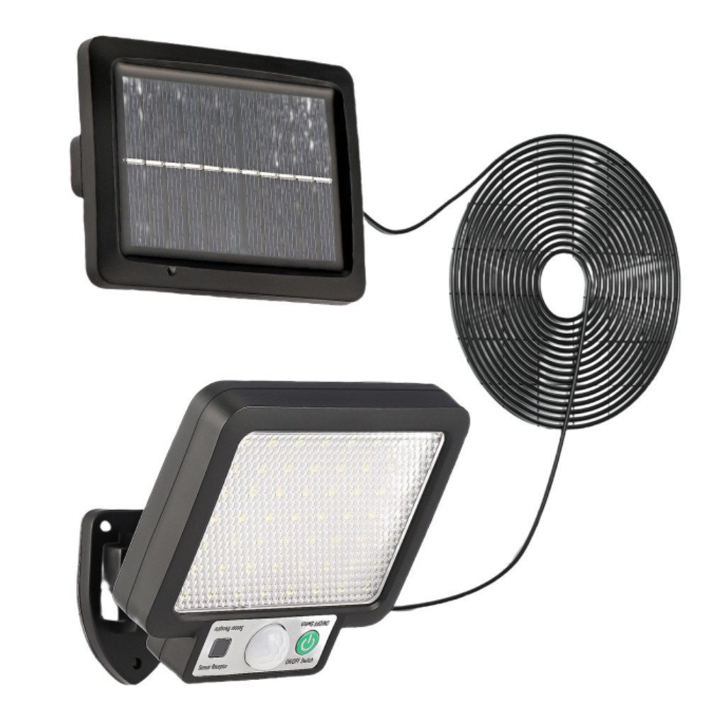 LETGOSPT Außen-Wandleuchte LED Außen-Wandleuchte, LED Solar günstig online kaufen