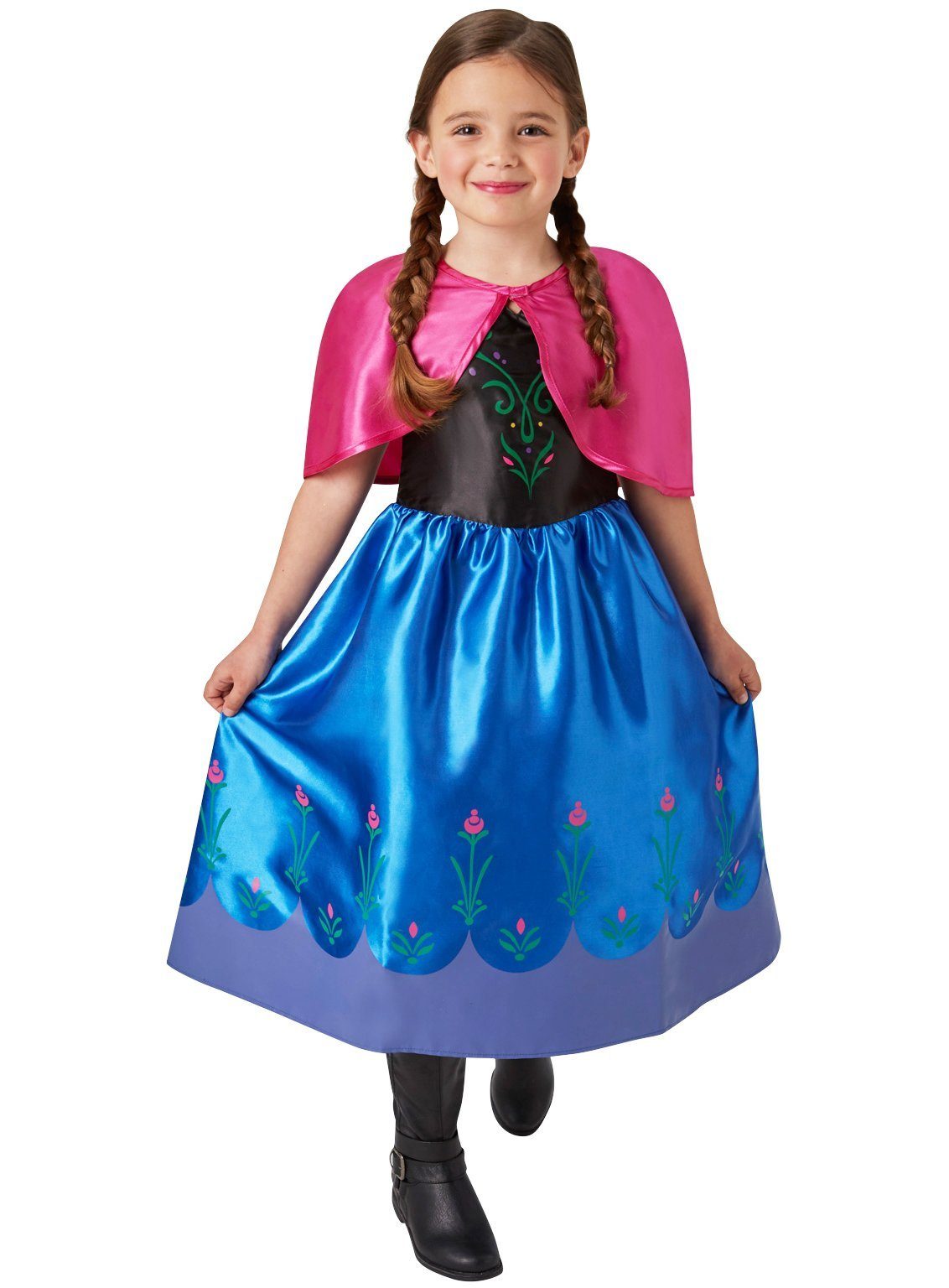 Metamorph Kostüm Die Eiskönigin Anna Basic - Prinzessin Kinderkostü, Einfaches Eiskönigin-Kostümkleid zum ersten 'Frozen'-Film