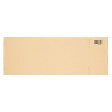 KK Verpackungen Versandkarton, 15 Faltkartons 700 x 150 x 150 mm Postversand Warenversand Wellpappkarton Braun