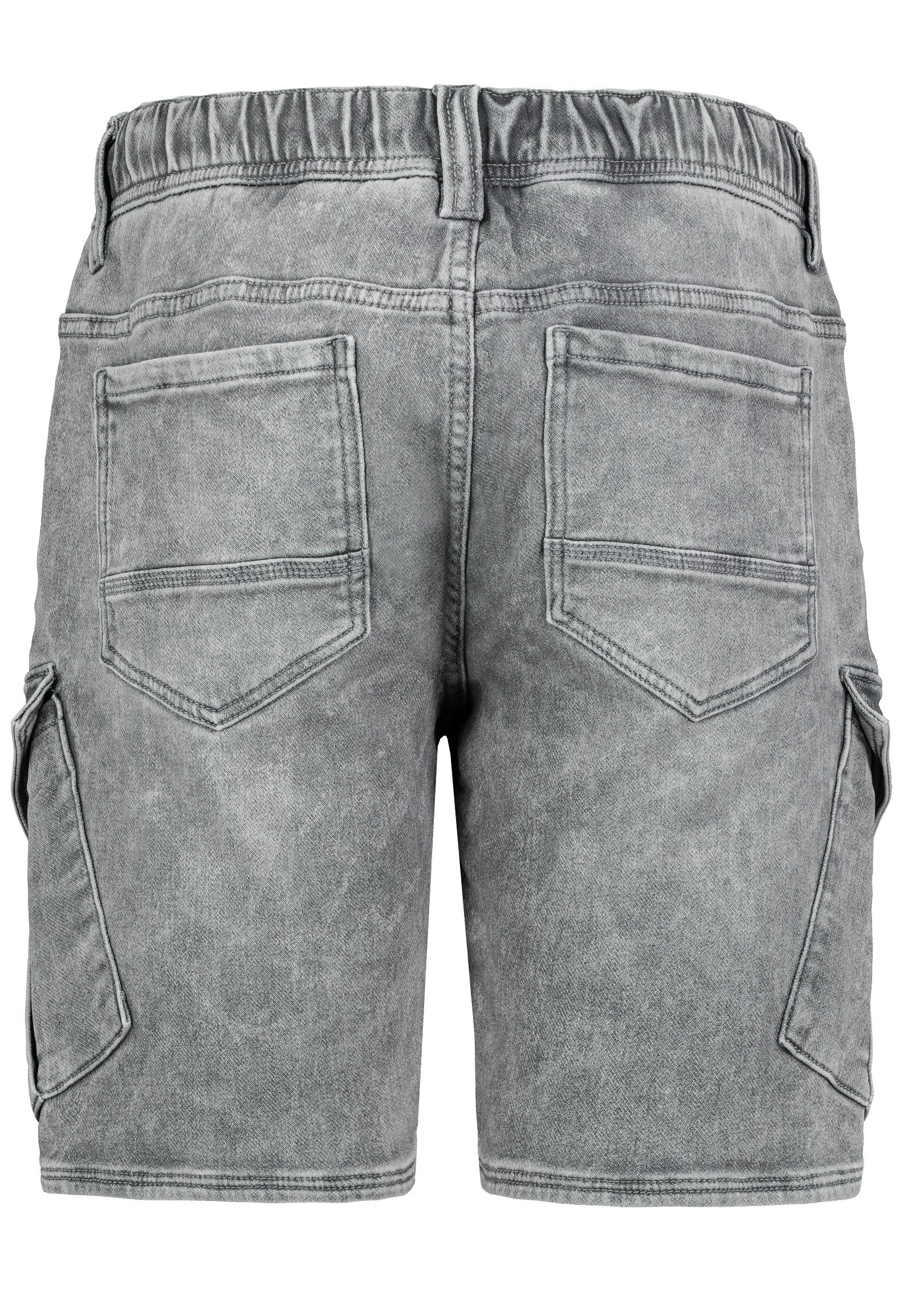 SUBLEVEL Jeansshorts Cargo- mit elastischem Bund und Kordelzug (1-tlg) Carg günstig online kaufen