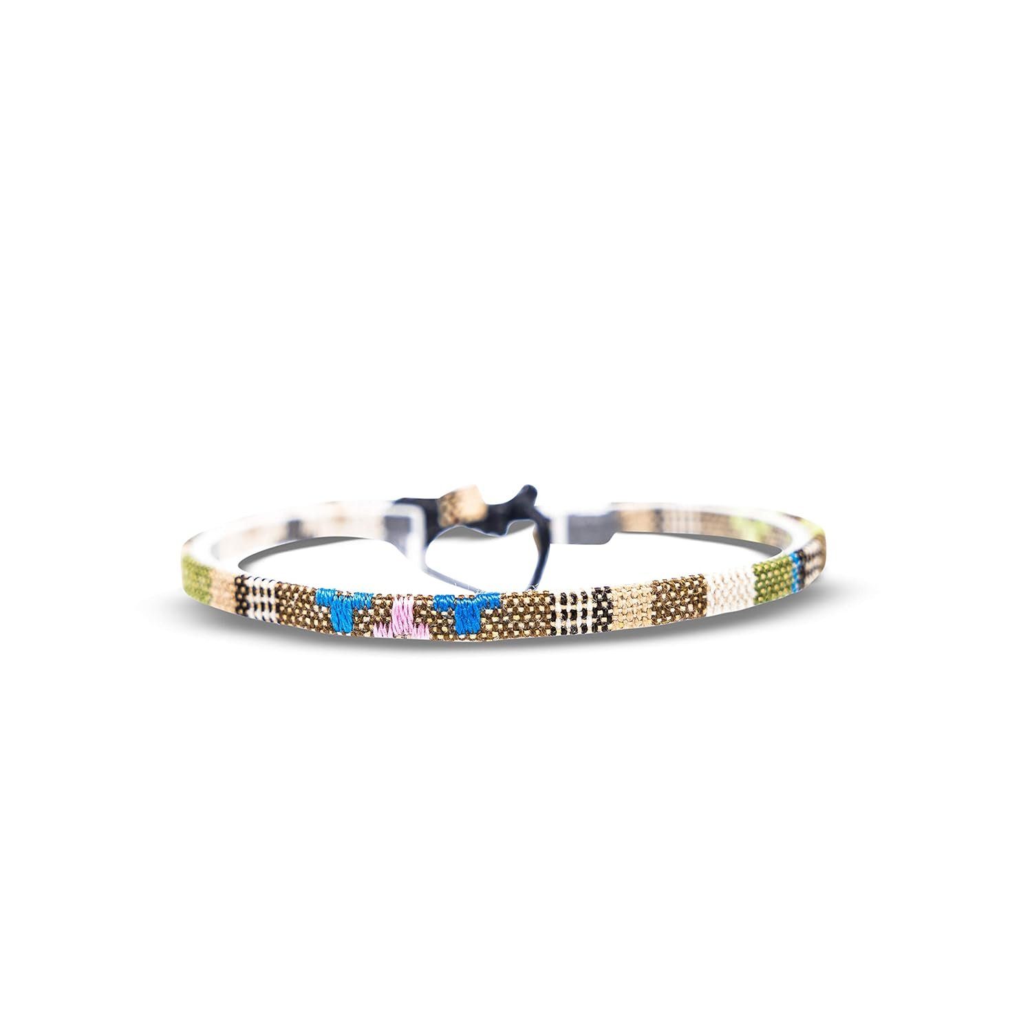 Made by Nami Armband Set 2x Surfer Armband Herren & Damen Tigerauge Perlenarmband Boho Armband (Set, 2), Festival Schmuck Hippie Herren Armband Sommer