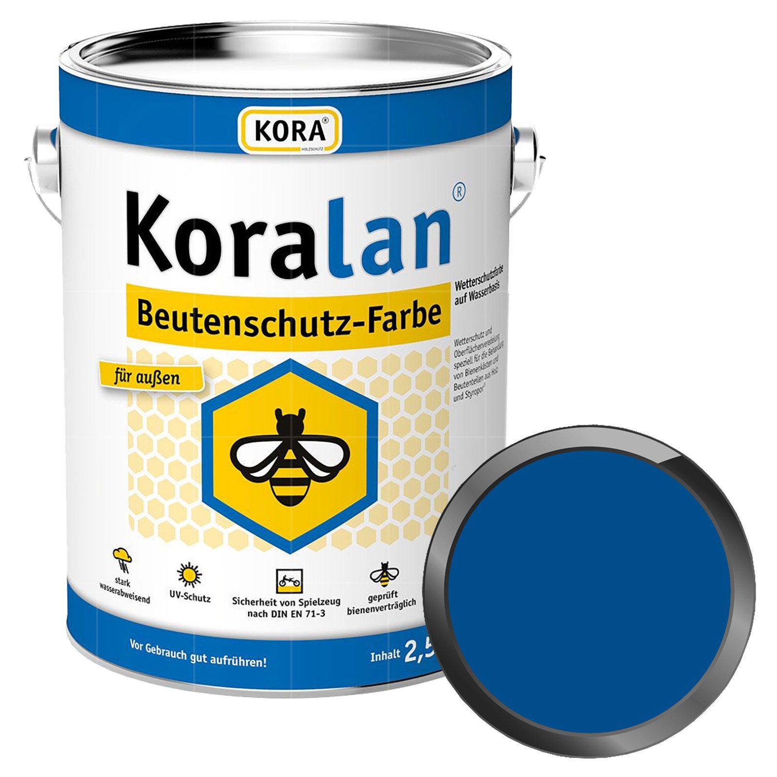 KORA Wetterschutzfarbe Koralan Beutenschutz-Farbe - 2.5 Ltr