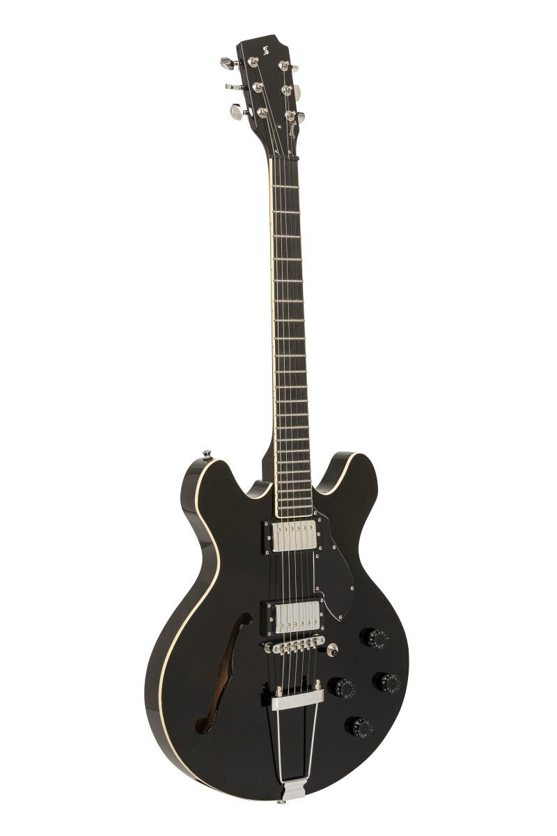 E-Gitarre SVY 533 BK E-Gitarre, Silveray Serie, 533 Modell, Ahornkorpus mit H...