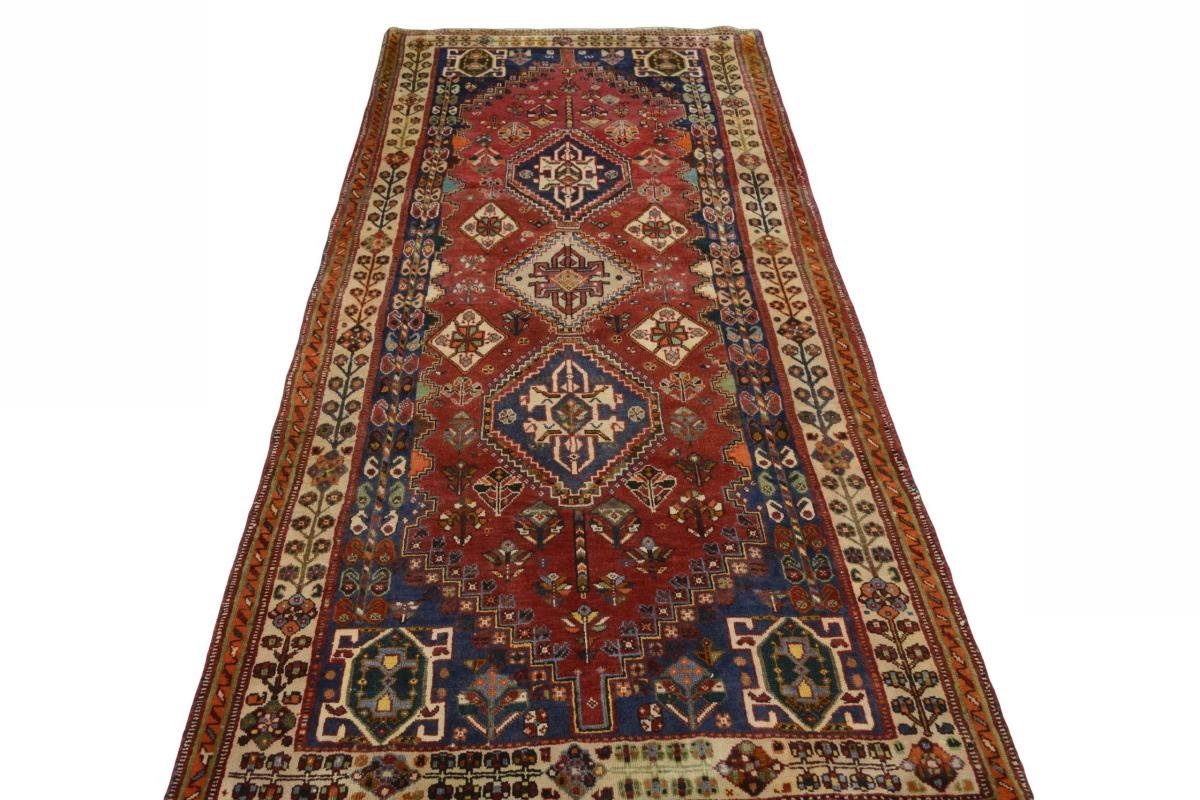 Orientteppich mm Handgeknüpfter Shiraz rechteckig, Trading, 109x265 / Perserteppich Läufer, Nain 10 Orientteppich Höhe: