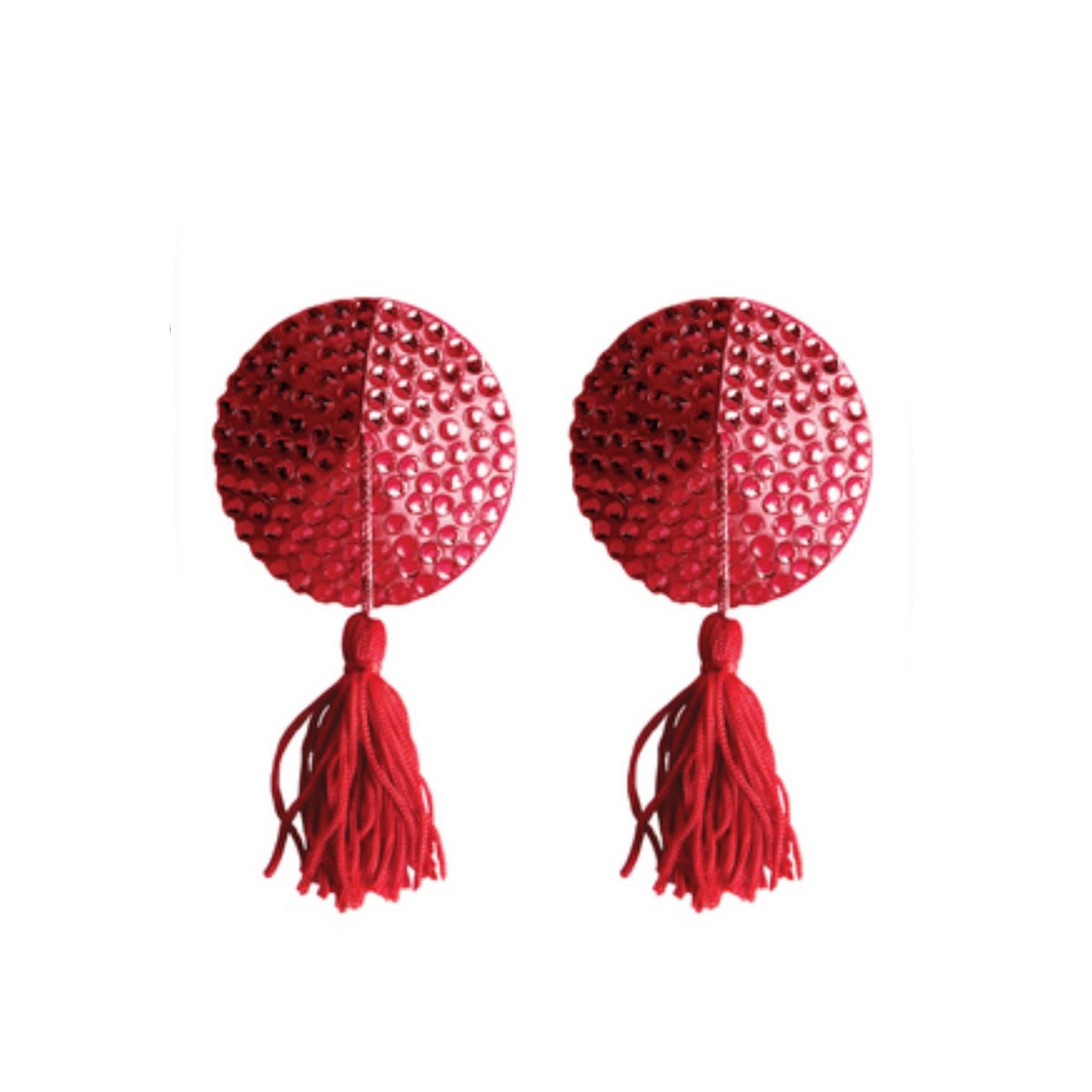 Ouch! Brustwarzenabdeckung Ouch! by Shots - Nipple Tassels Round Shaped