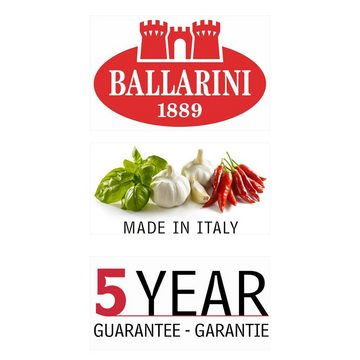 BALLARINI Bratpfanne Ballarini Click & Cook Pfanne Bratpfanne, Aluminium (Stück, 1-tlg), Pfanne, 20cm, Griffe klappbar, durch das Click & Cook System stapelbar und platzsparend, backofentauglich bis 160°C, 3-fache Antihaftbeschichtung verstärkt durch Keramik-Partikel, NICHT für Induktion geeignet