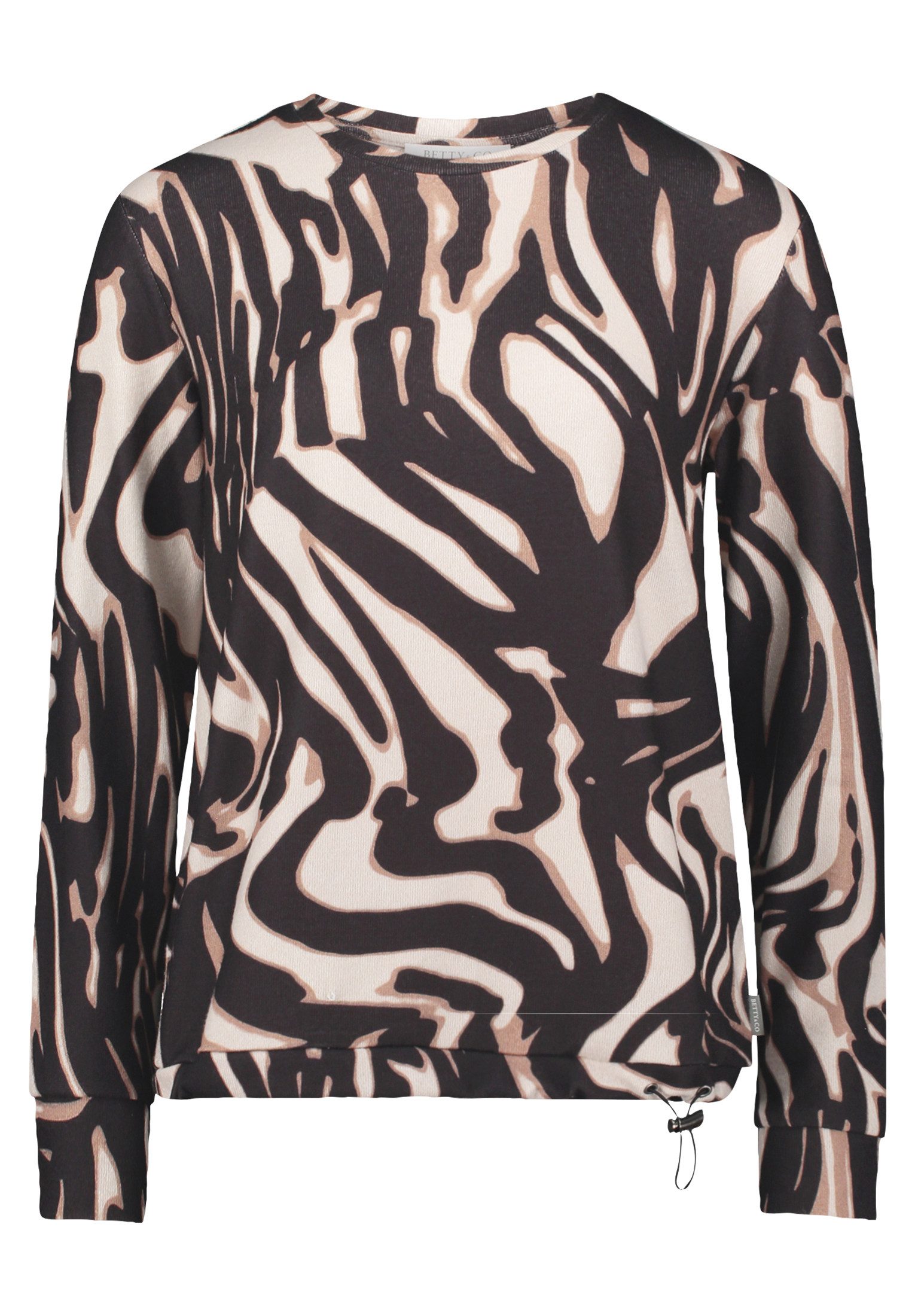 Betty&Co Sweatshirt Damen mit Tunnelzug