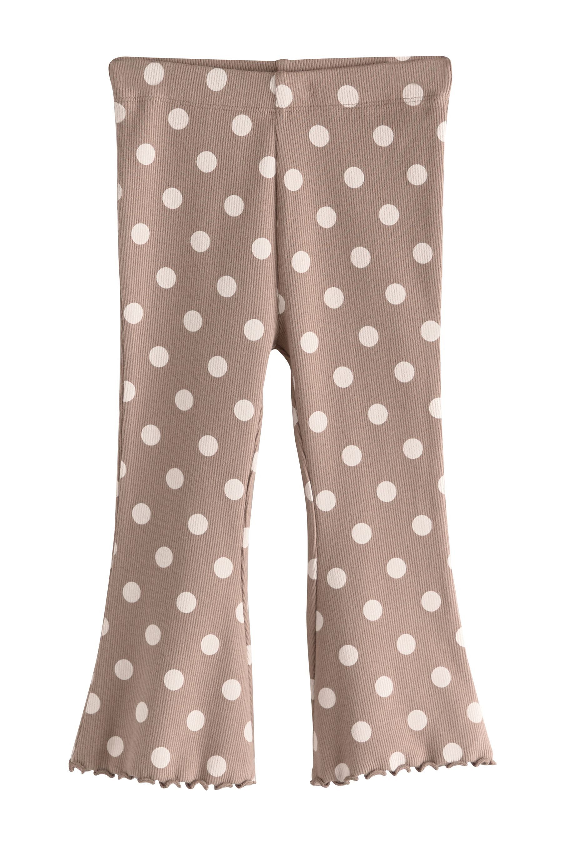 Next Leggings Geblümte Leggings mit Schlag (1-tlg)