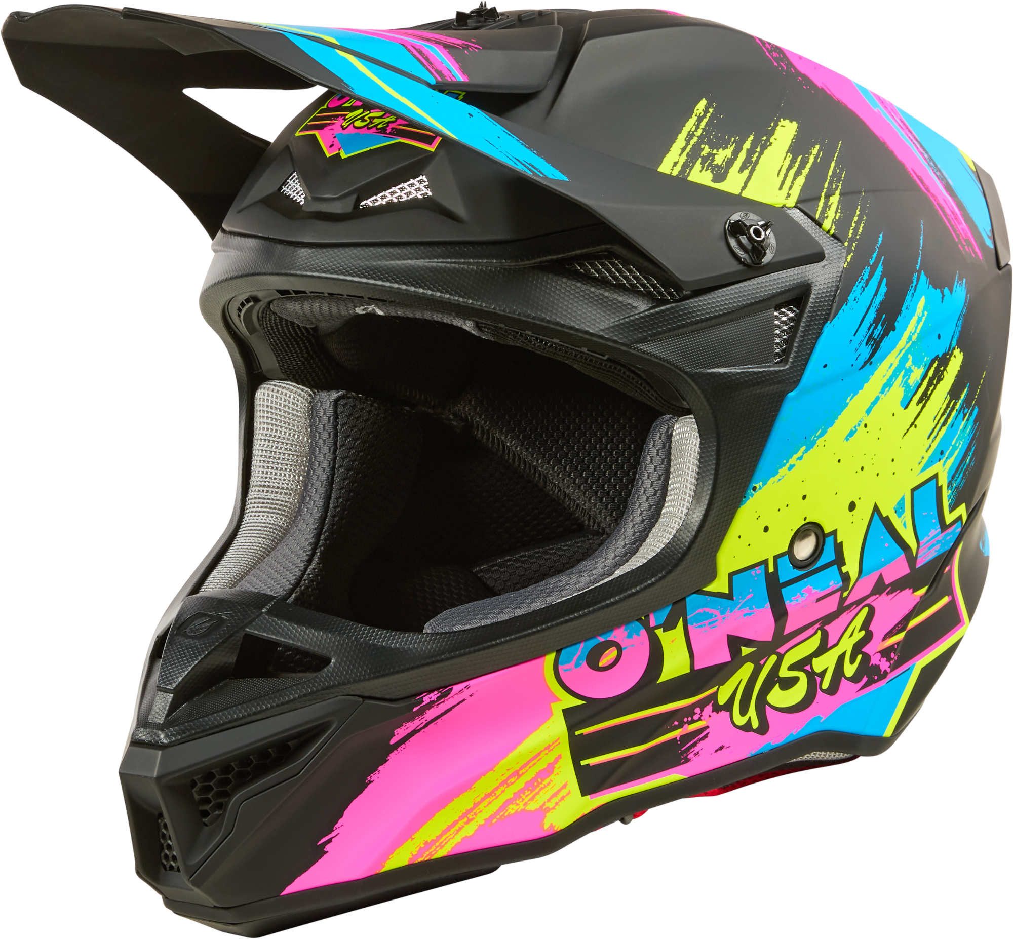 Motocrosshelm 5SRS Polyacrylite RESEDA Motocross Helm