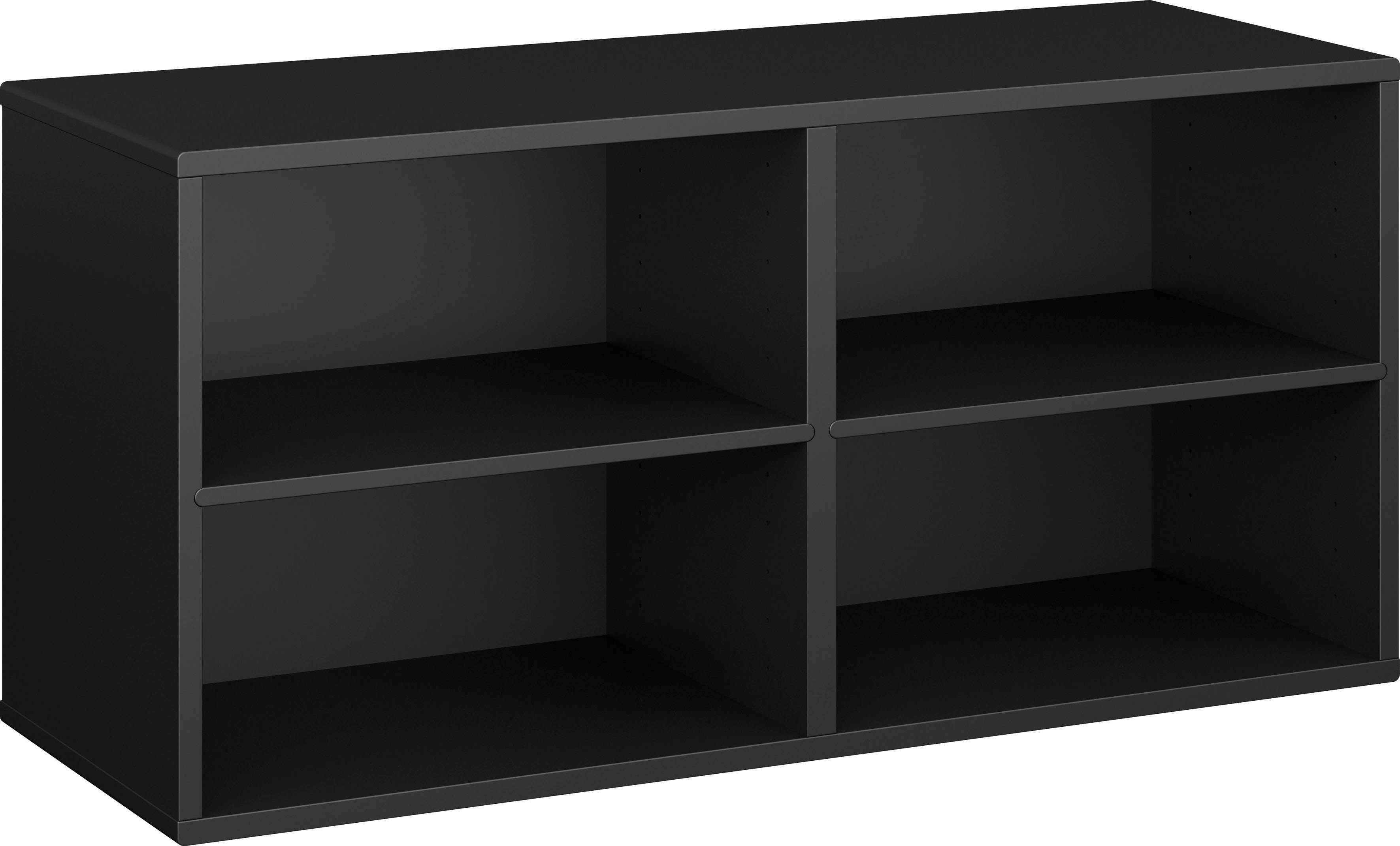 Schwarz Furniture 002, Breite Modul Regalböden, 89,6 Hammel mit Keep flexibel Regal cm, | Wandmontage, Schwarz by festen 2 Hammel