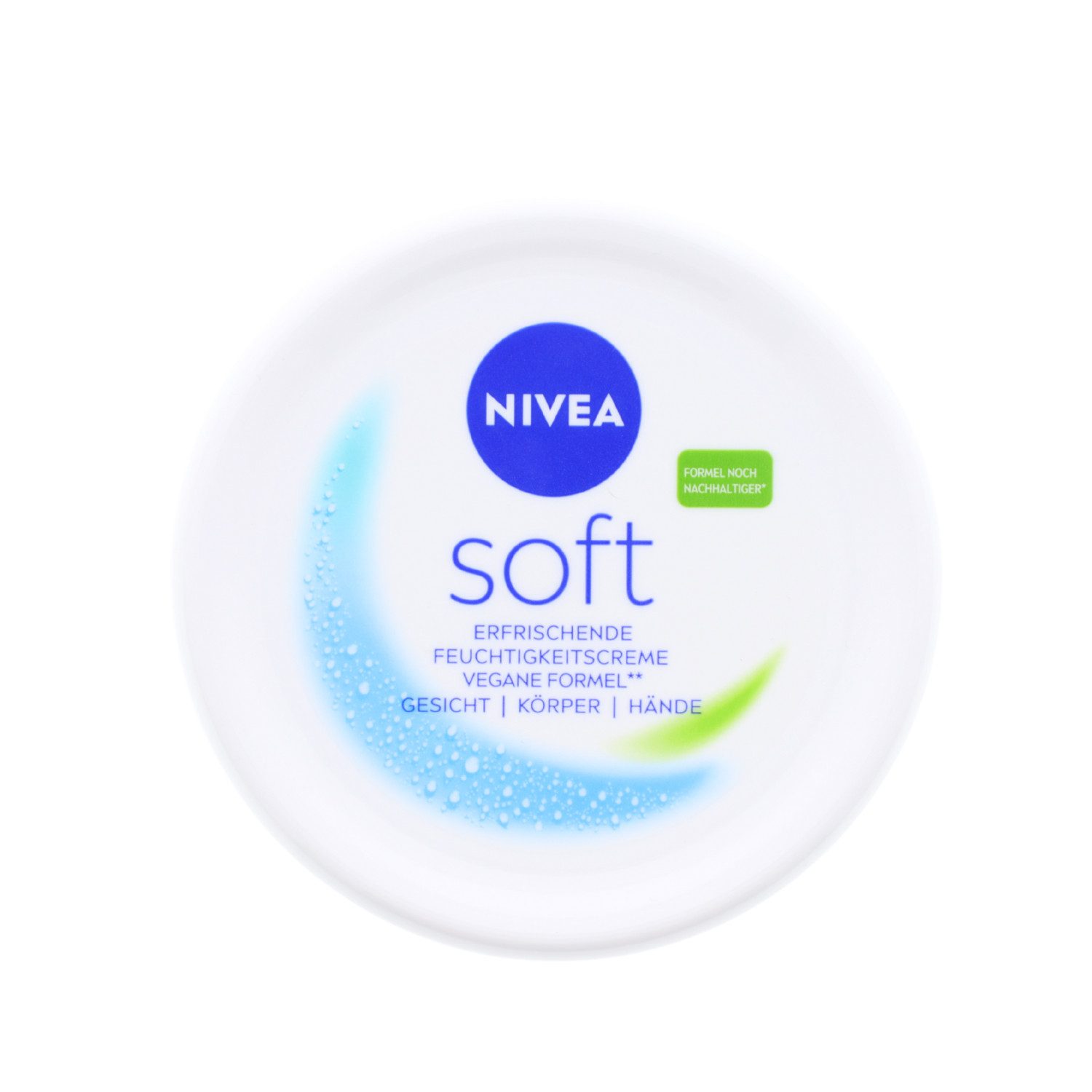 Tagescreme NIVEA Soft Erfrischende Feuchtigkeitscreme 375 ml 48h Feuchtigkeit Zie