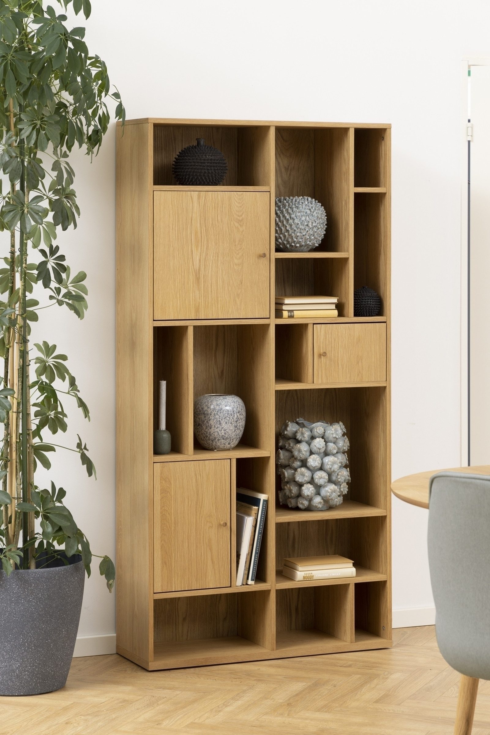 ACTONA GROUP Regal in natürlich - 90x180x30cm (BxHxT)