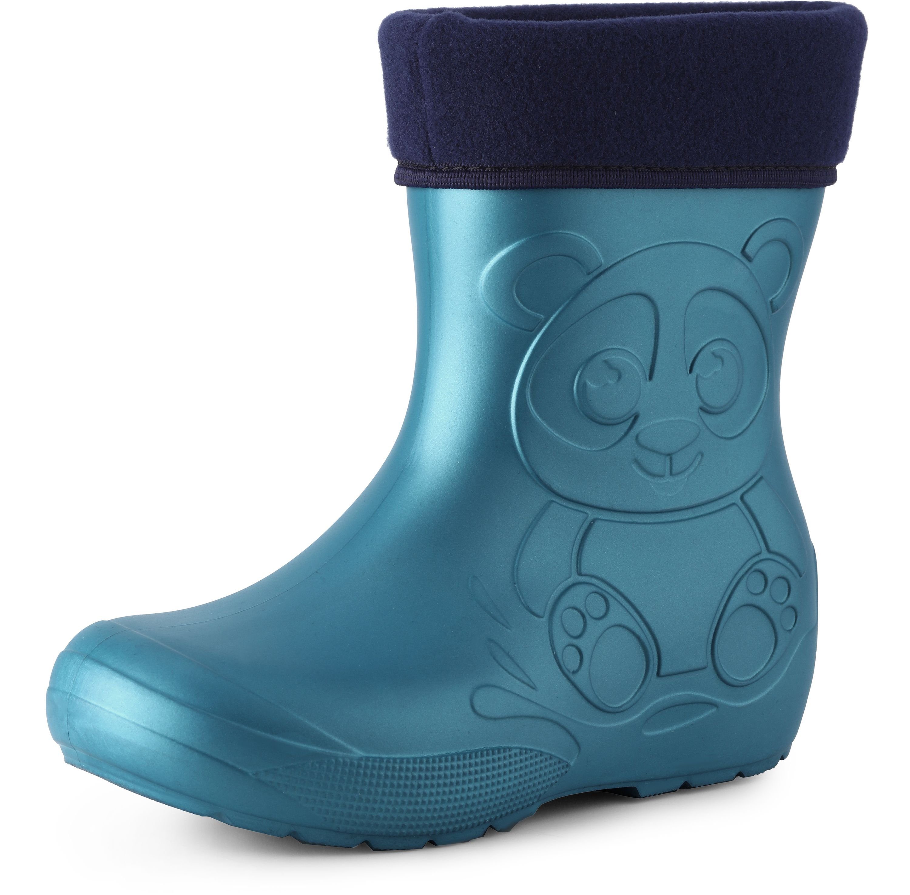 EVA Kinder Gummistiefel Regenschuhe gefüttert LA-CA-11 Gummistiefel