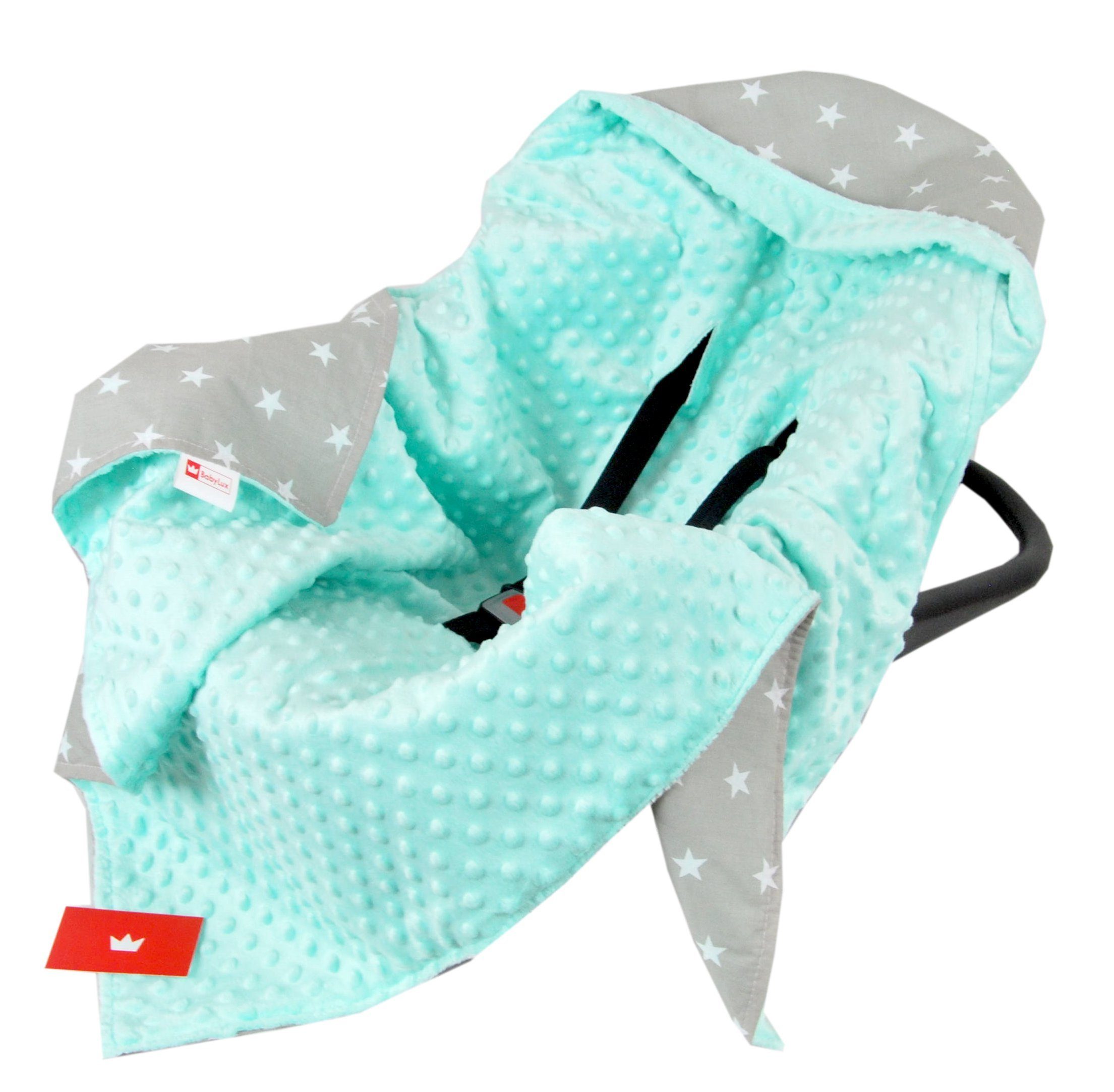 Einschlagdecke BabyLux Baby EINSCHLAGDECKE Babyschale 90x90 cm Autositz Dec günstig online kaufen