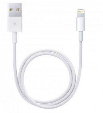 OIITH iPhone 6 USB Ladegerät Netzteil 5W + Lightning Ladekabel 2m Smartphone-Ladegerät
