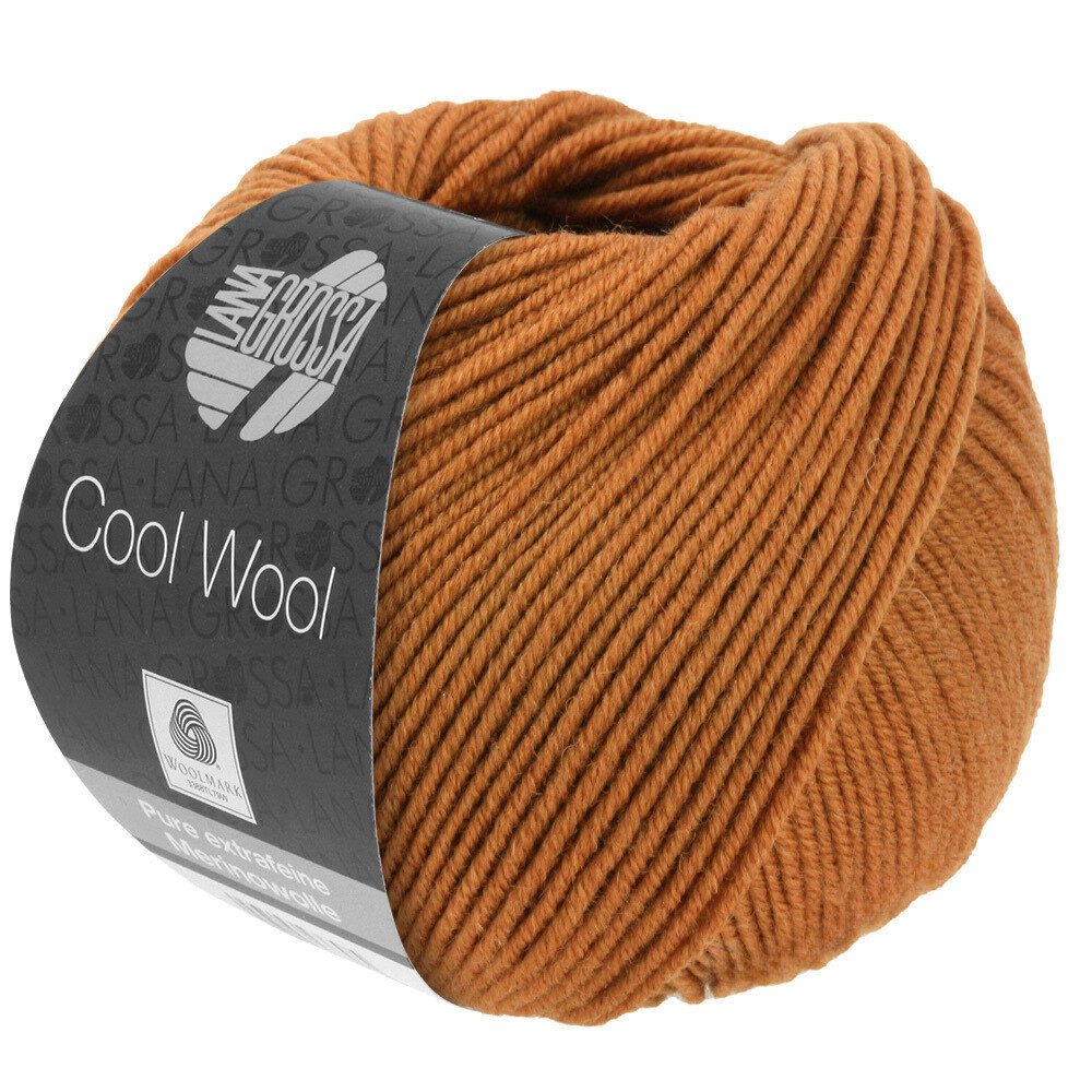 LANA GROSSA COOL WOOL Häkelwolle, 160 m (Strickgarn aus extrafeiner Merinowolle, kuschelig weich und pflegeleicht), 50 g