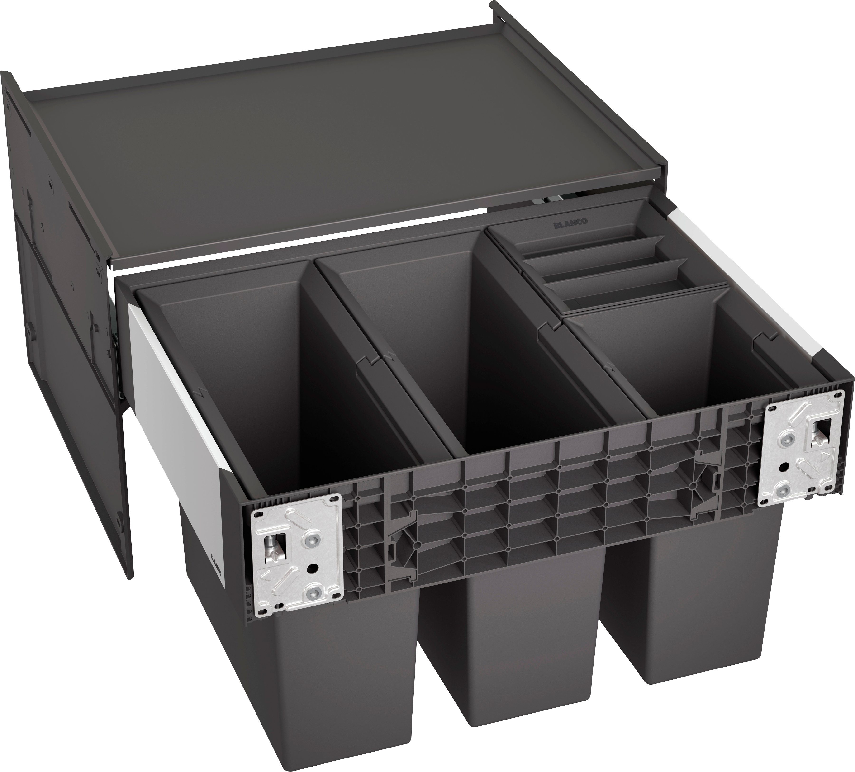 Blanco Mülltrennsystem Select II 60/4, Kunststoff, Stahlblech, 600 mm Untermass