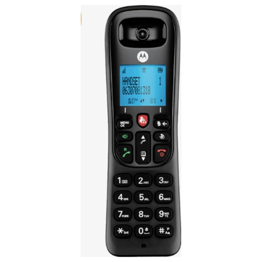 Motorola Design DECT Phone Schwarz 107CD4001 Schnurloses DECT-Telefon