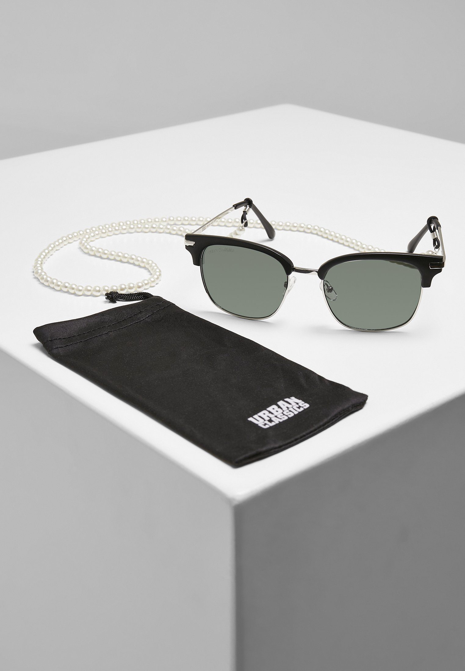URBAN CLASSICS Chain With Unisex Crete Sunglasses Sonnenbrille