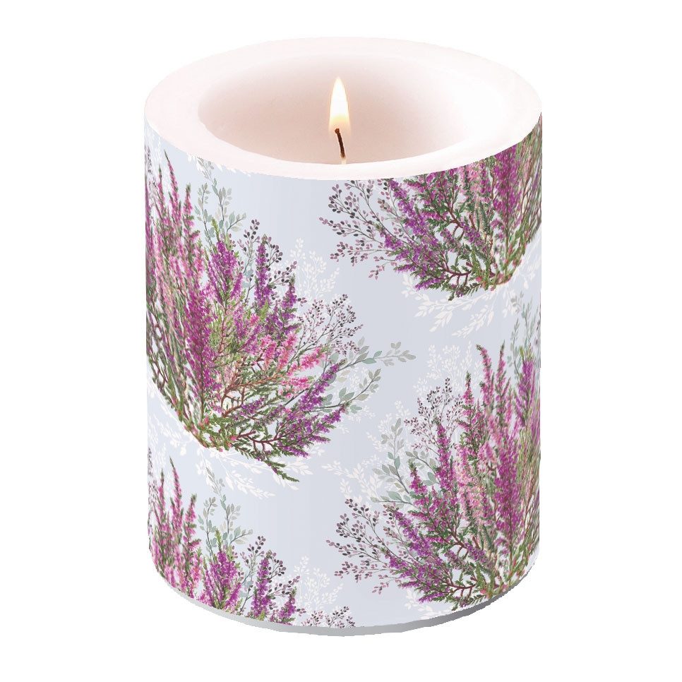 Ambiente® Papierserviette Kerze gross – Candle Big – Format: Ø 12 cm x 10 cm – Brenndauer: 75