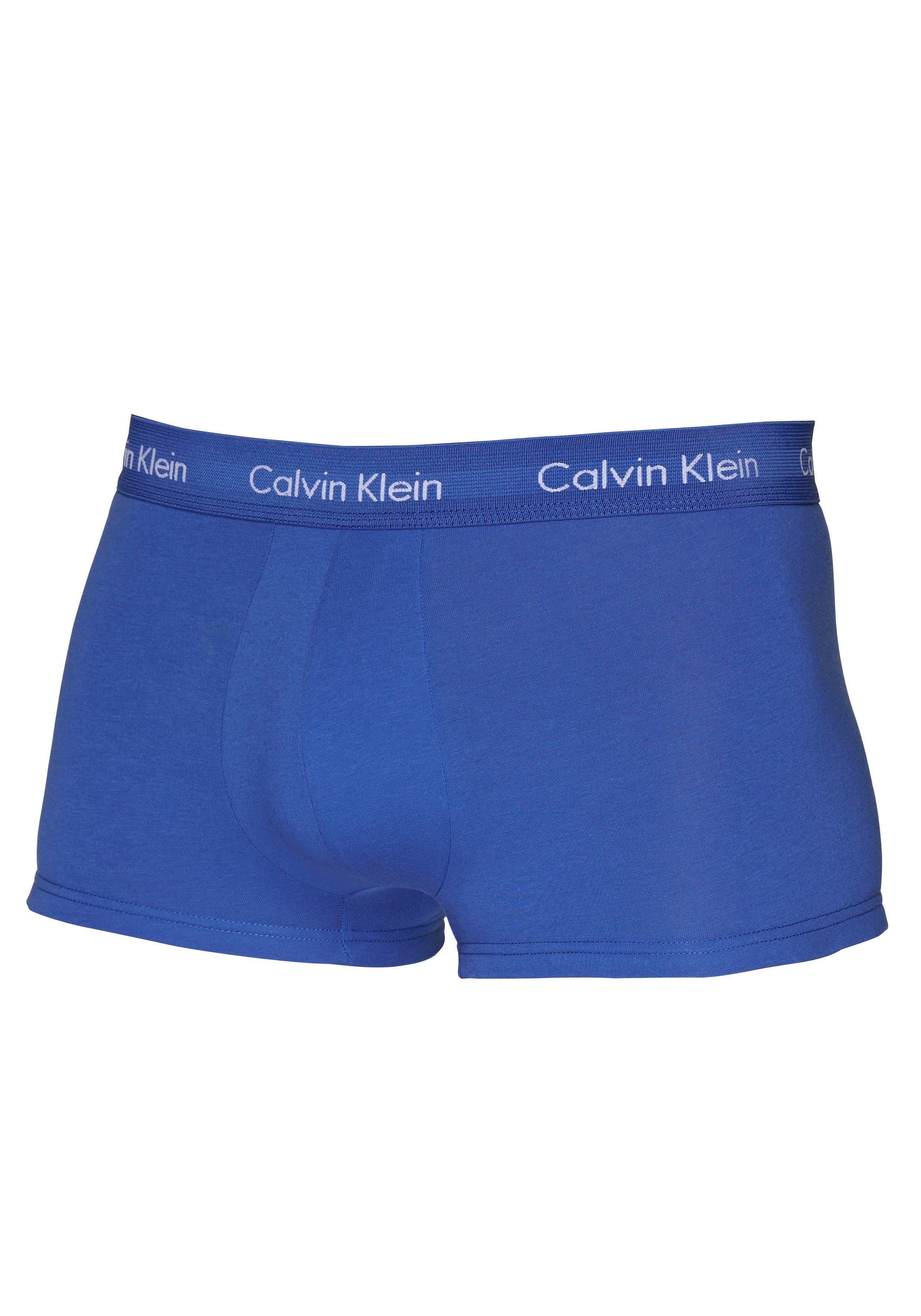 in (3-St) Hipster Calvin blautönen Underwear Klein