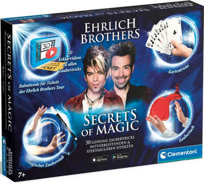 Clementoni® Zauberkasten Ehrlich Brothers, Secrets of Magic, Made in Europe