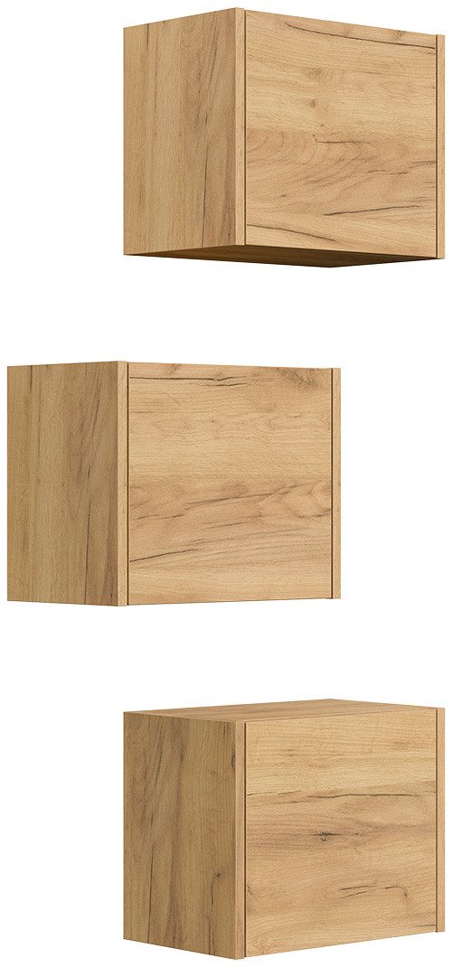 Magnolia Home Hängeschrank 3er Set Badschränke günstig online kaufen