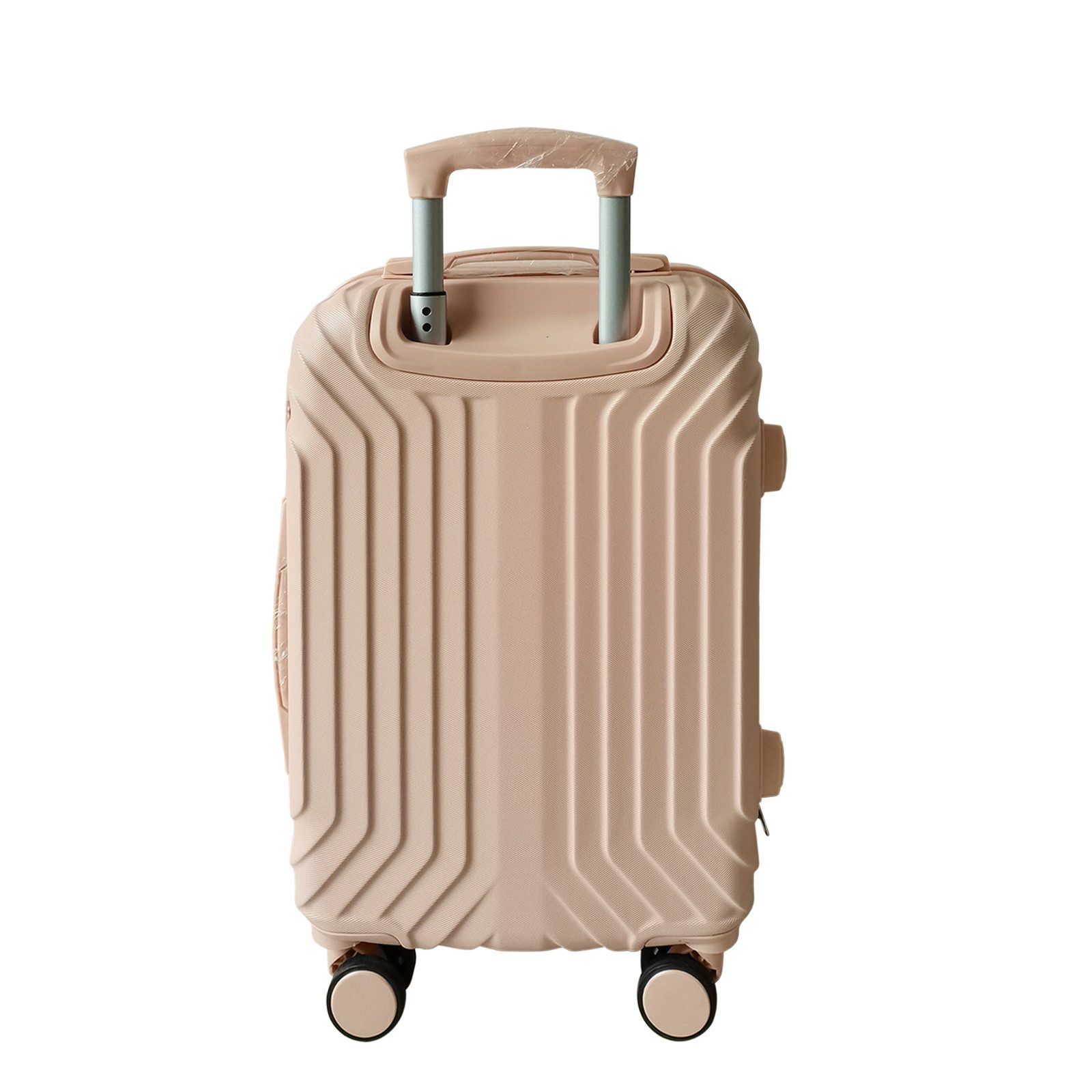 NTK-Collection Kofferset Kofferset Mabell 2-teilig, 4 Rollen, (Set, 2 Koffer), Hartschalenkoffer mit Rollen Teleskopgriff Zahlenschloss
