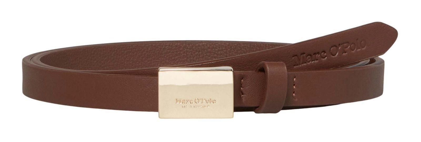 Marc O'Polo Taillengürtel Leather Belt aus echtem Rindsleder