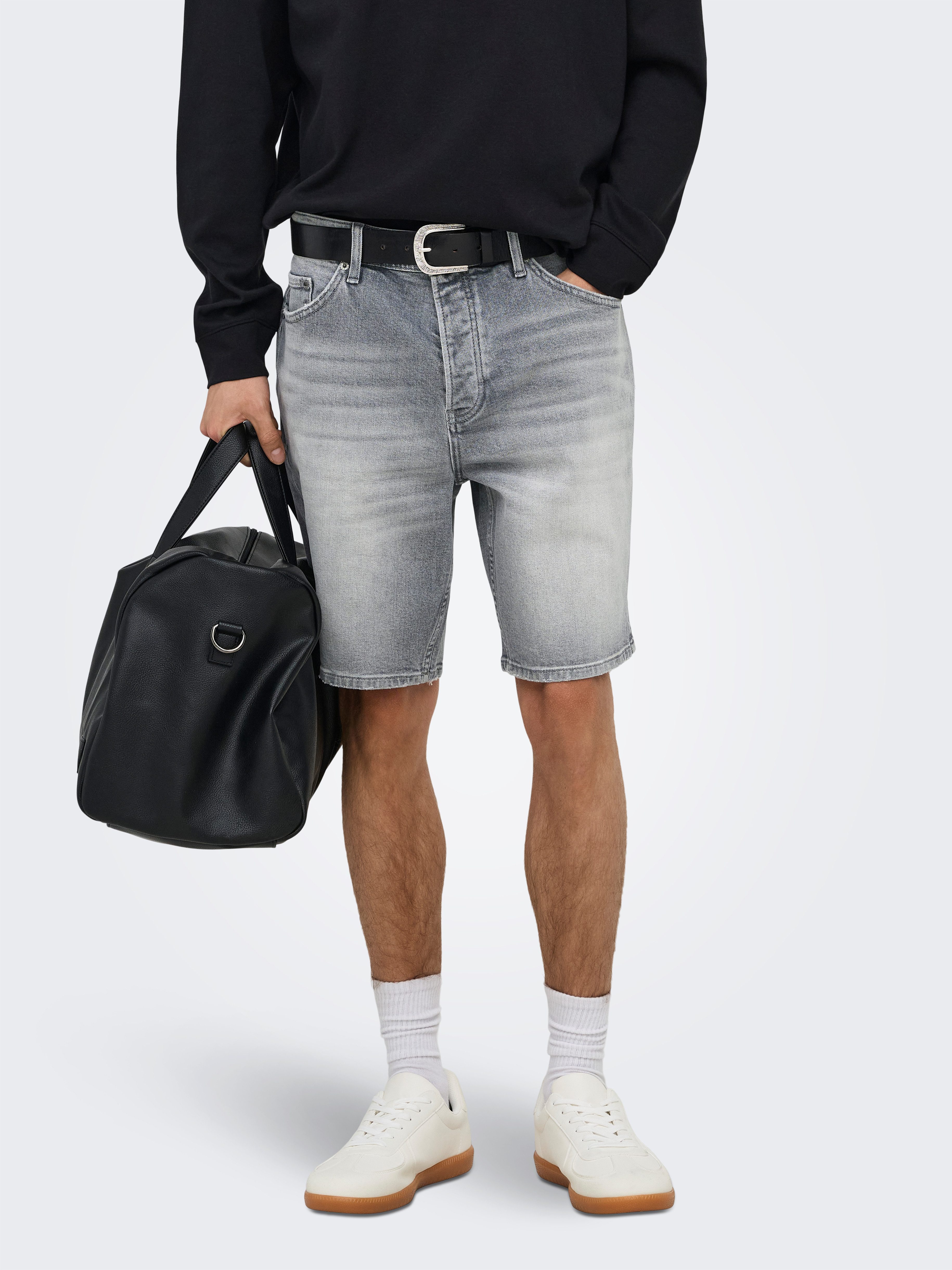 Jeansshorts ONSEDGE PERF MG 9375 DOT DNM SHORTS NOOS