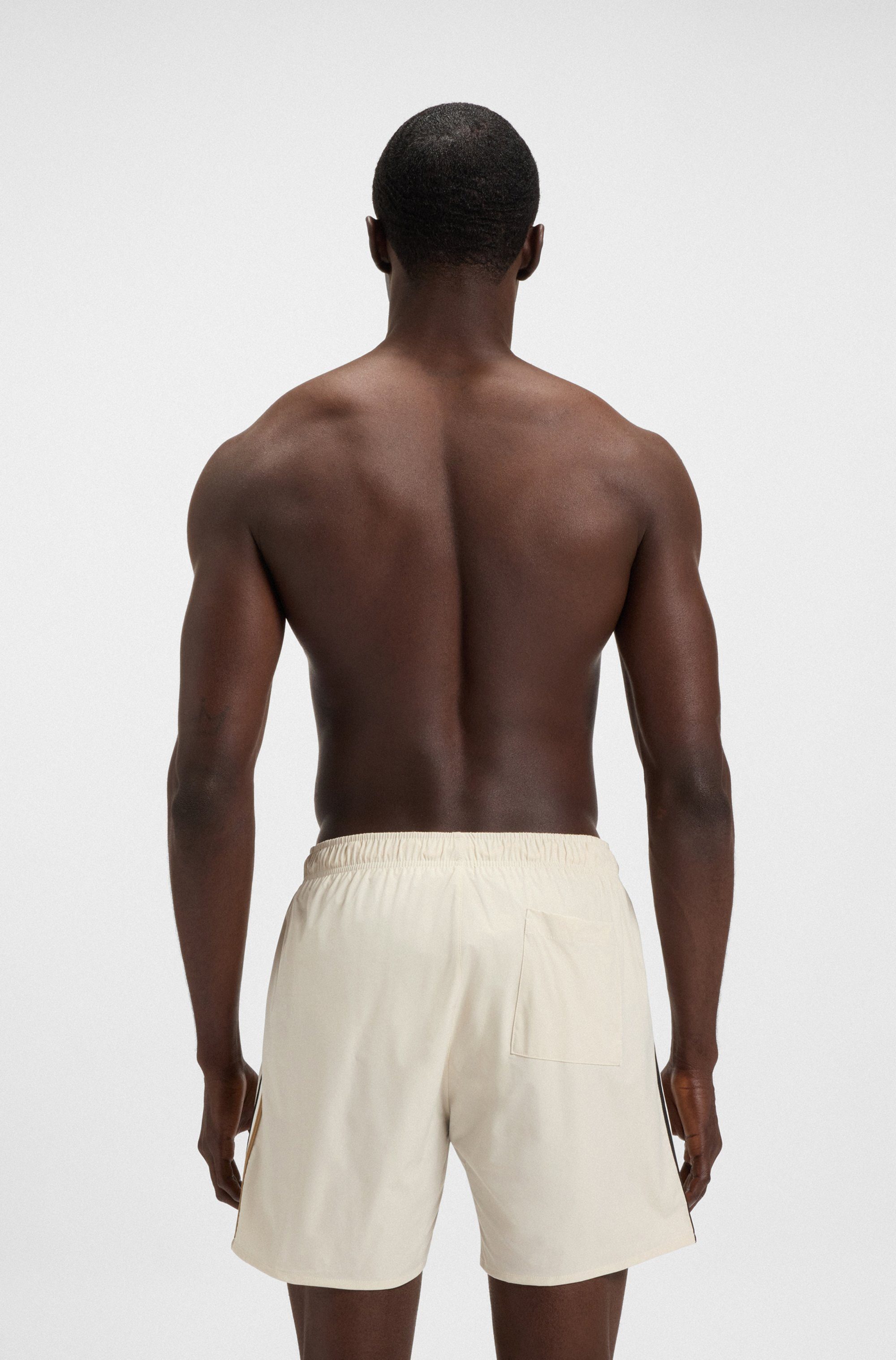 BOSS Badeshorts Iconic mit Gesäßtasche günstig online kaufen