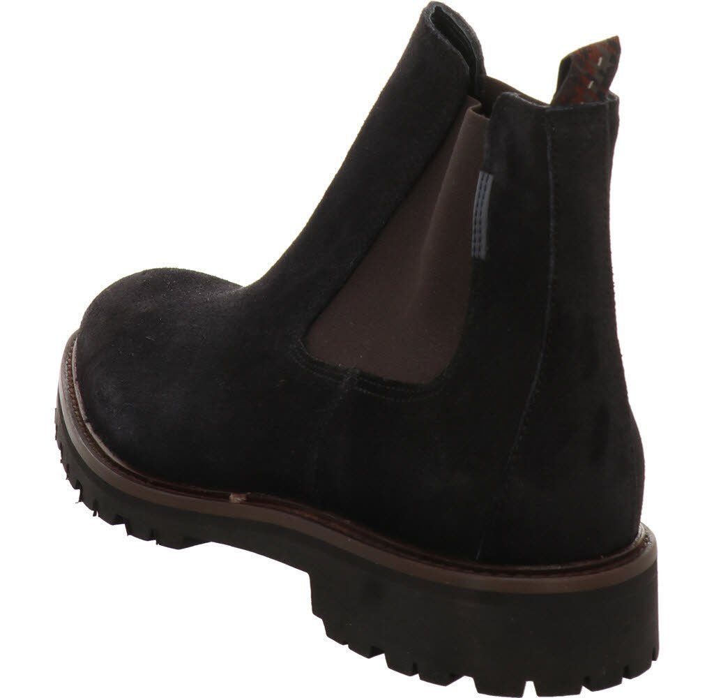 Floris van Bommel Floris Casual Black Suede Stiefel