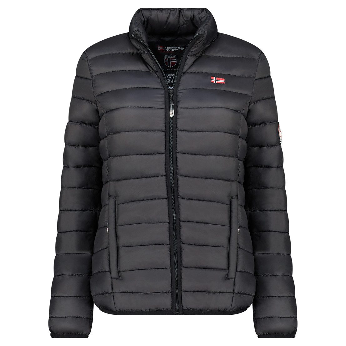 Geographical Norway Steppjacke Hochwertige Outdoorjacke Übergangsjacke Leicht Ohne Kapuze