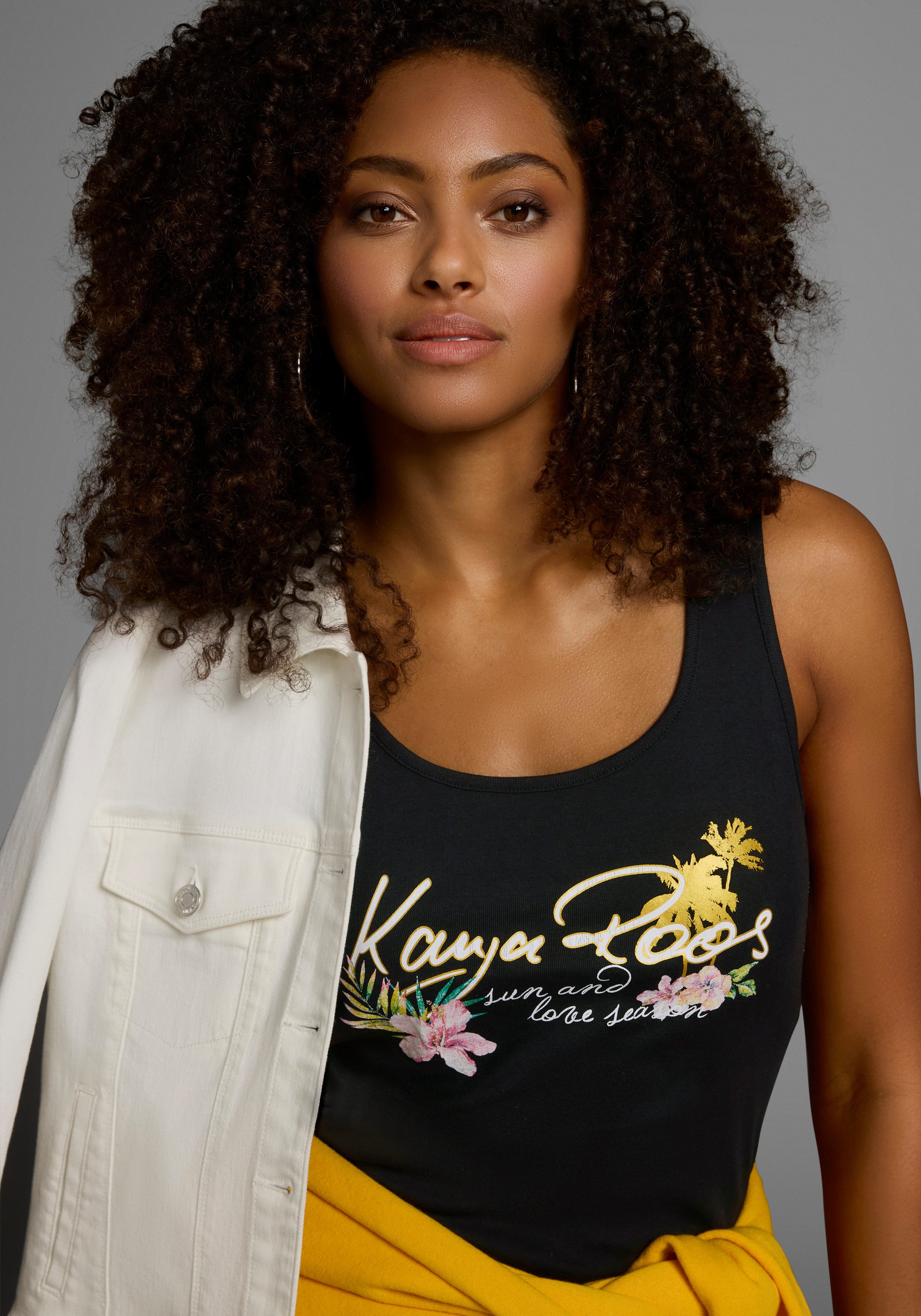 KangaROOS Tanktop mit femininem Frontdruck – Bild 4 von 5