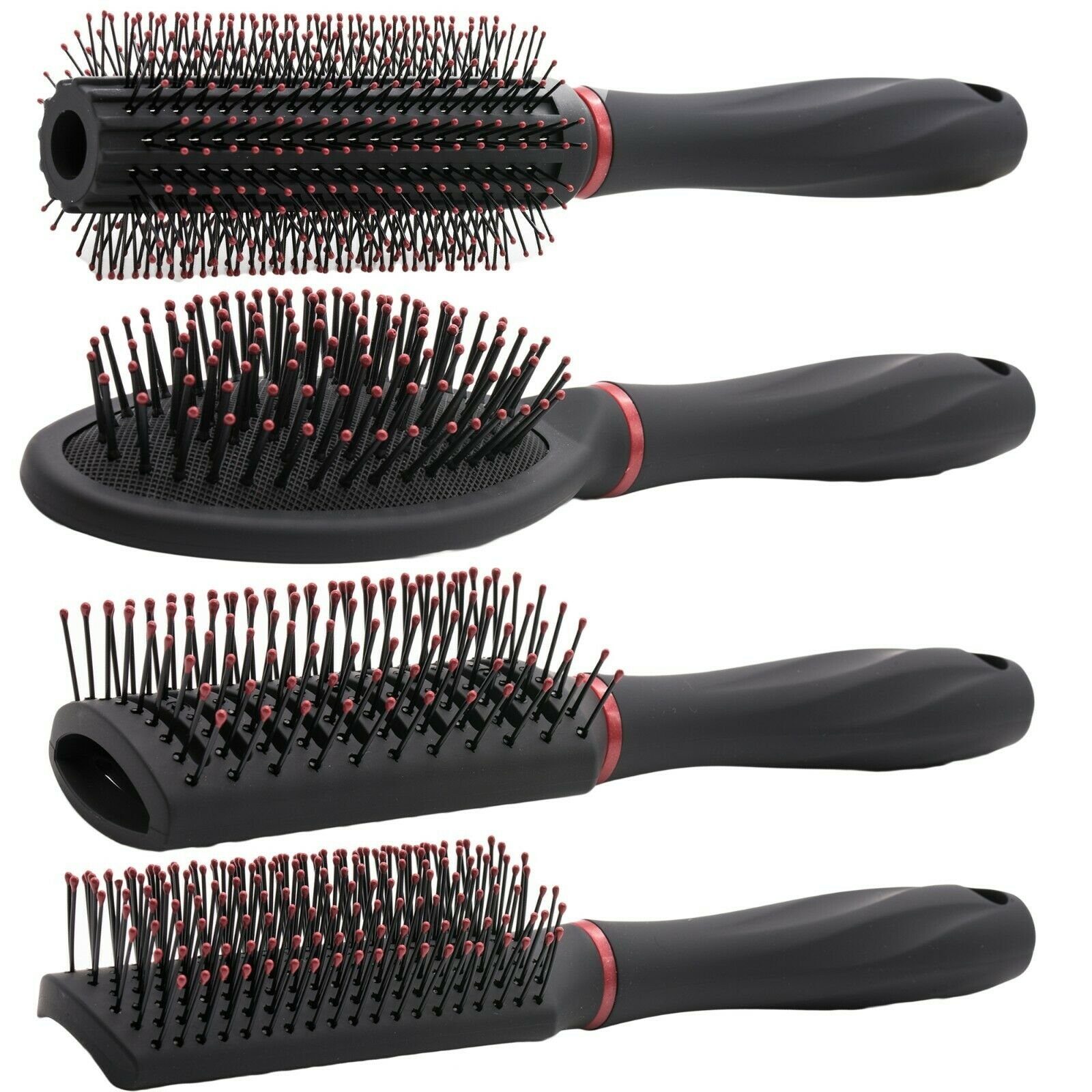 Skelett, - jede Bürste Haarbürsten Osma Allzweck Haarbürste Haarpflege, Bürste, 1x Rund Set Sassoon, Haarbürste Frauen