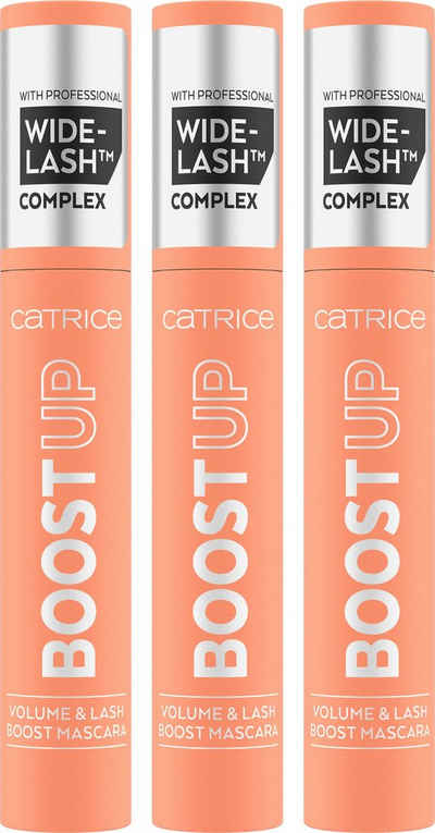 Catrice Mascara Catrice BOOST UP Volume & Lash Boost Mascara 010, 3-tlg.