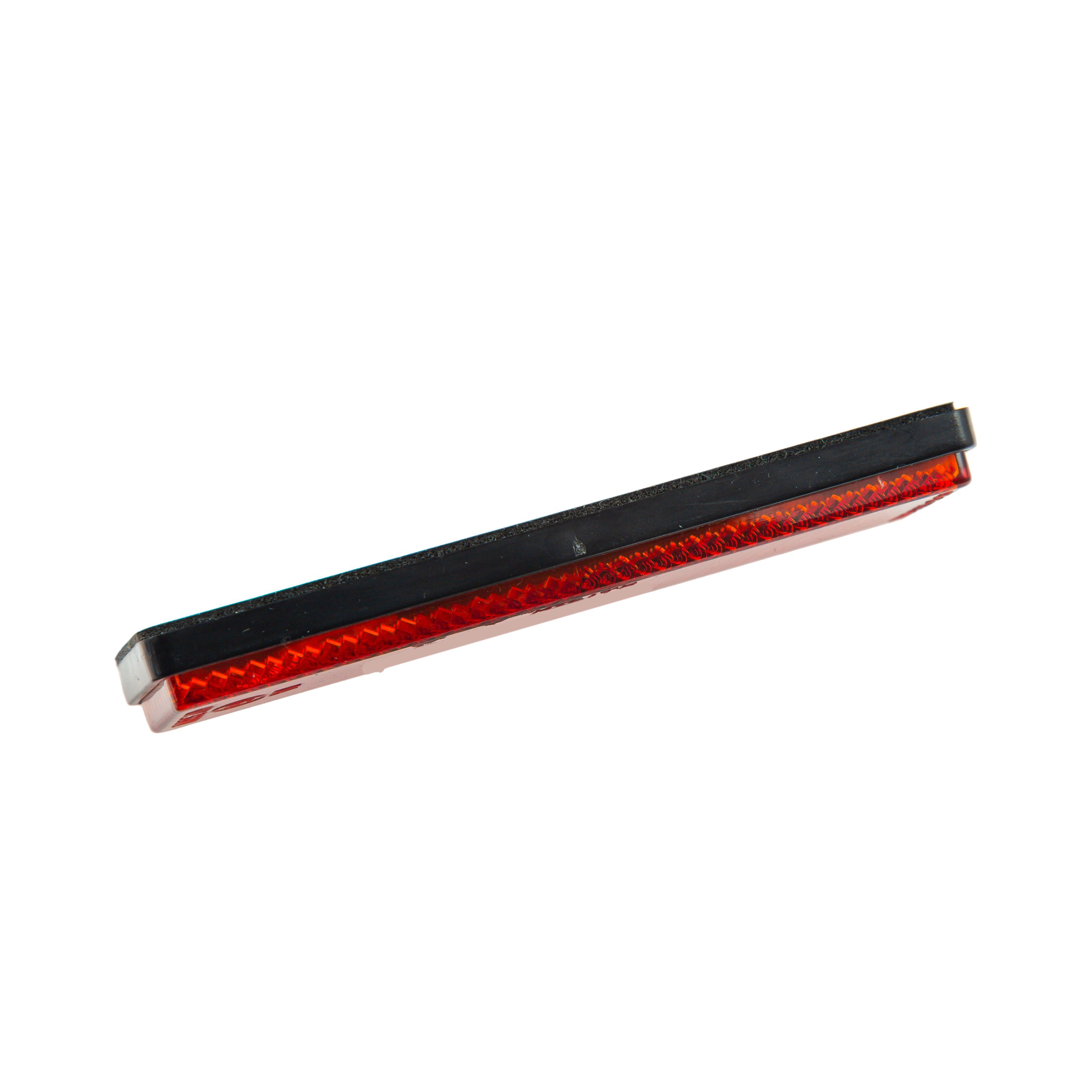 ZIEGER Katzenauge Rückstrahler selbstklebend rot 28 x 94 mm