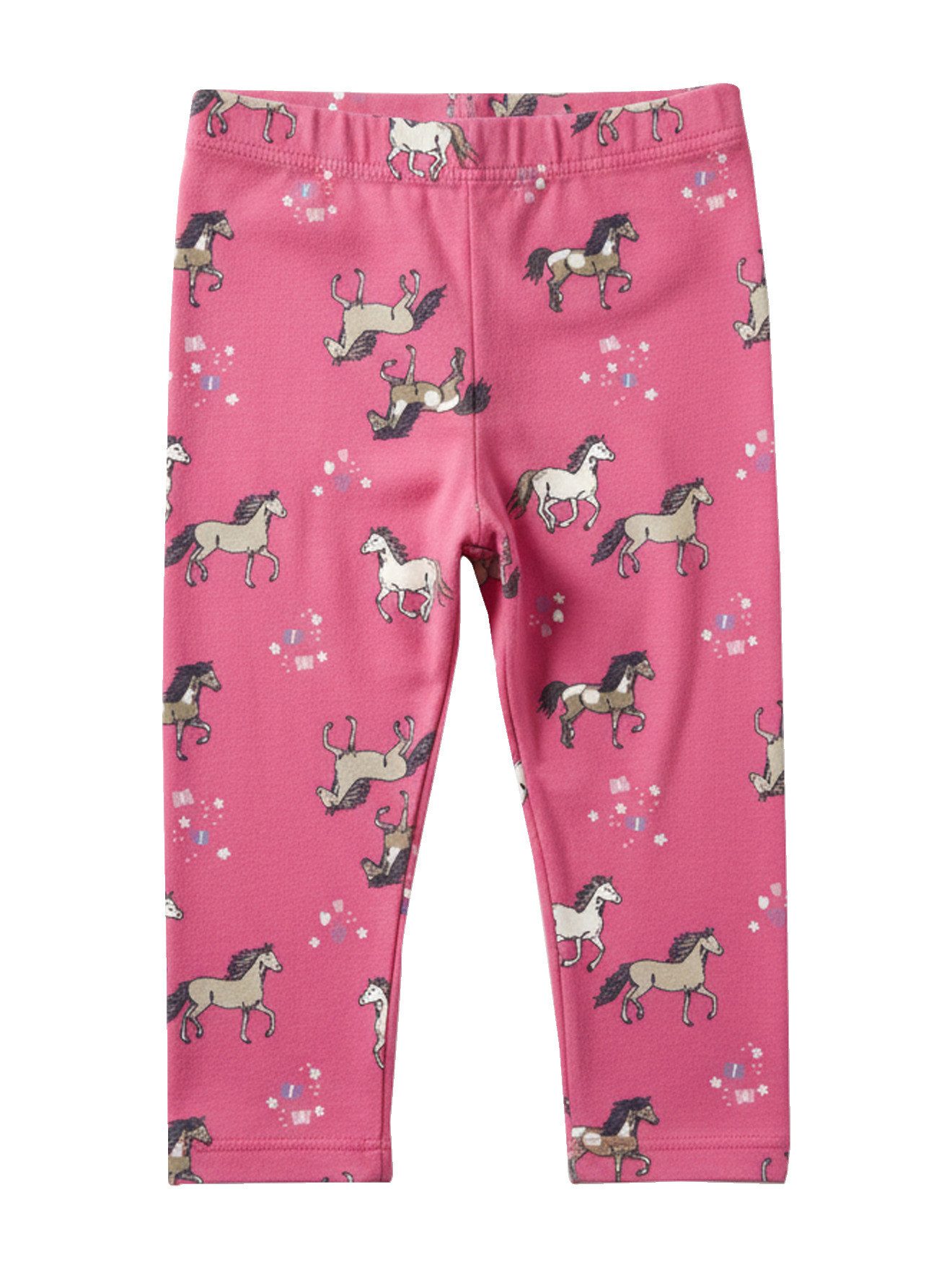 SALT AND PEPPER Leggings Capri-Leggings mit Pferde-Motiv Mädchen