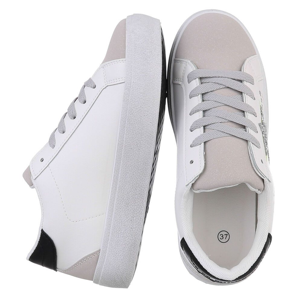 Ital-Design Damen Low-Top Freizeit Sneaker (88519594) Flach Sneakers Low in günstig online kaufen
